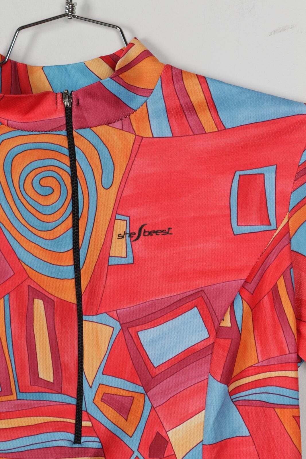 Other 00's Shebeesi Abstract Art Cycling Jersey Size ONE SIZE - 3 Thumbnail
