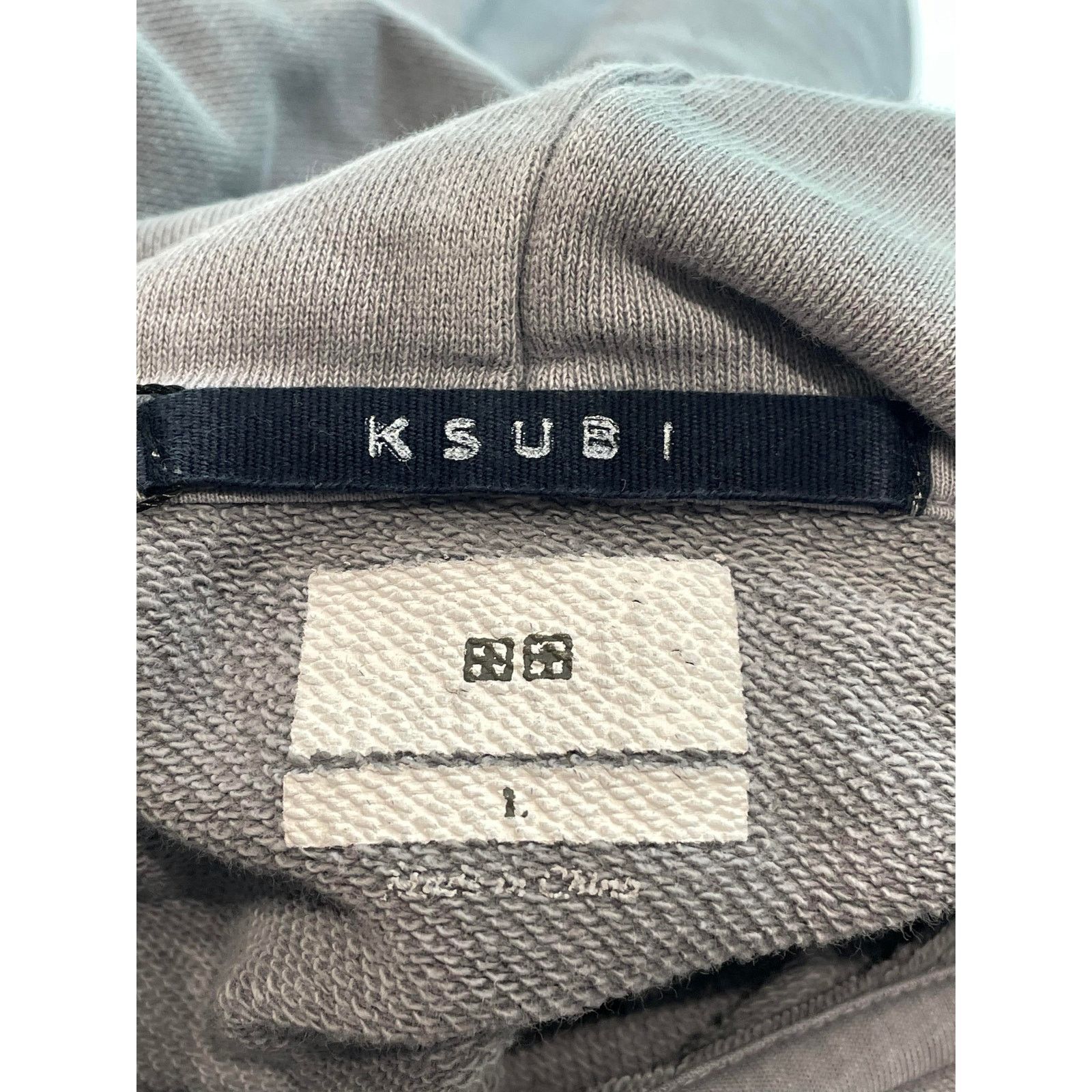 Ksubi Ksubi Grey Hoodie Size L / US 10 / IT 46 - 5 Thumbnail