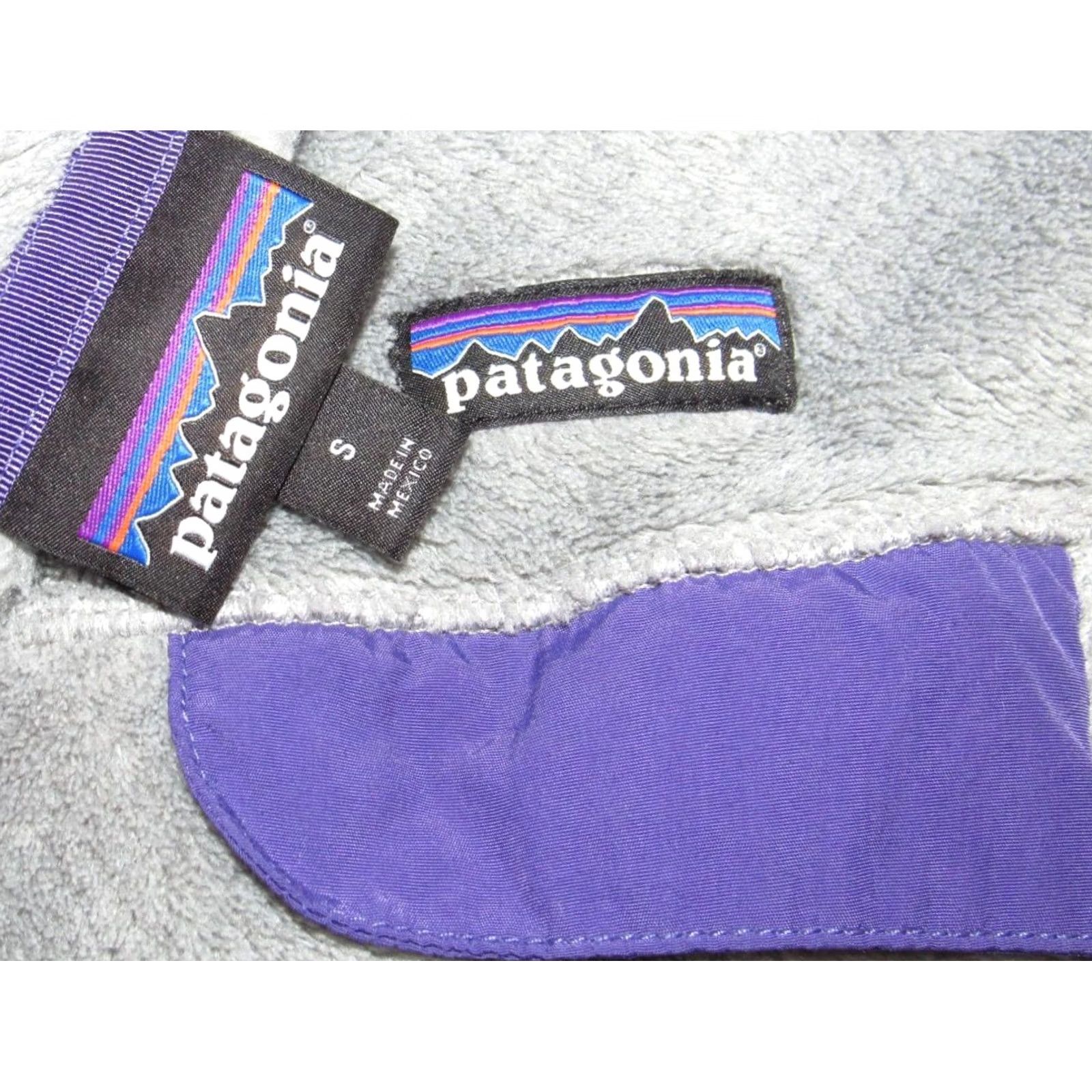 Patagonia PATAGONIA Purple Grey Snap T Re Tool Fleece Jacket Small Womens Size S / US 4 / IT 40 - 3 Thumbnail