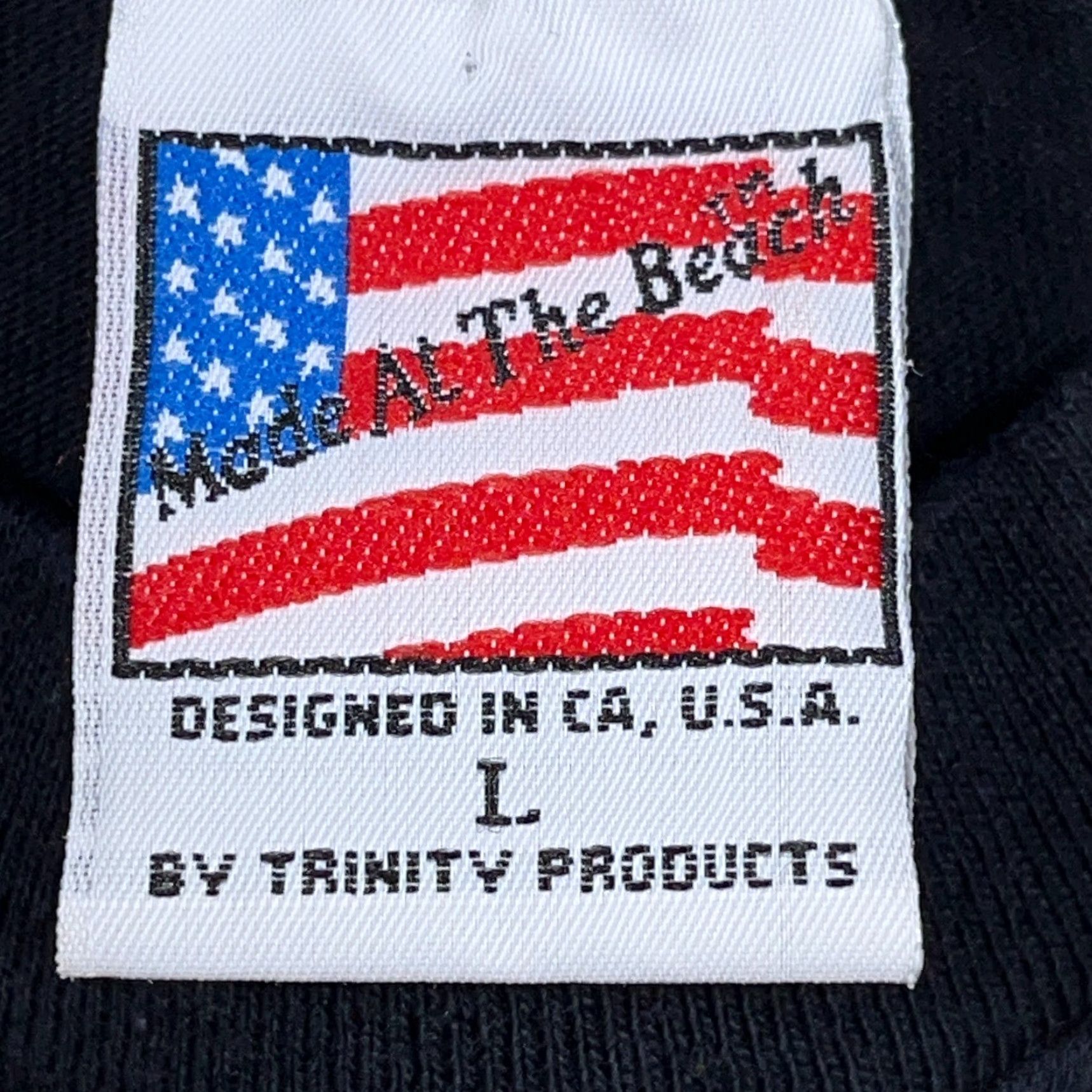 Vintage VINTAGE Trinity Nature Shirt Men L Black Bengal Tiger Print 90s Graphic Print Crew Neck Short Sleeve T-Shirt N/A Size US L / EU 52-54 / 3 - 7 Thumbnail