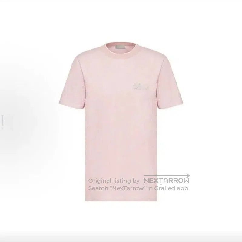 Dior Dior Pink Cotton Men's T-Shirt . Size US L / EU 52-54 / 3 - 9 Thumbnail