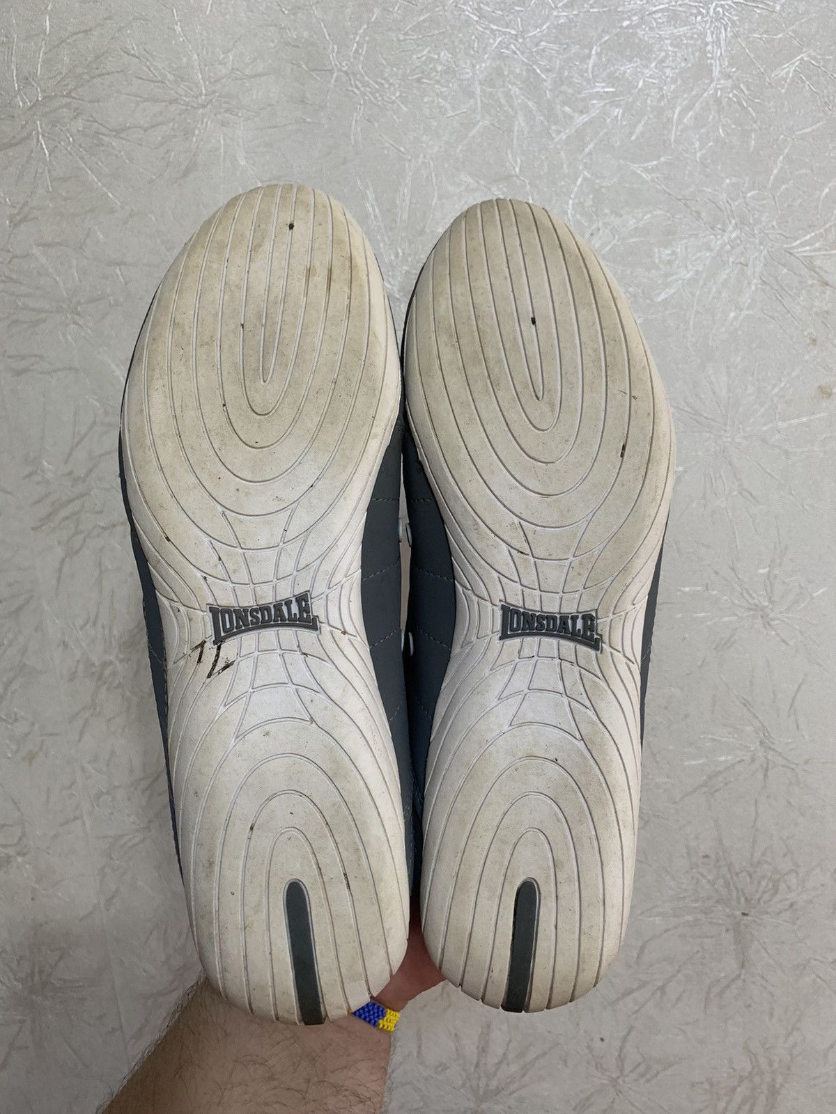 Lonsdale × Vintage Vintage Lonsdale Velcro Avant Garde Grey Sneakers Y2K Shoes Size US 9 / EU 42 - 9 Thumbnail