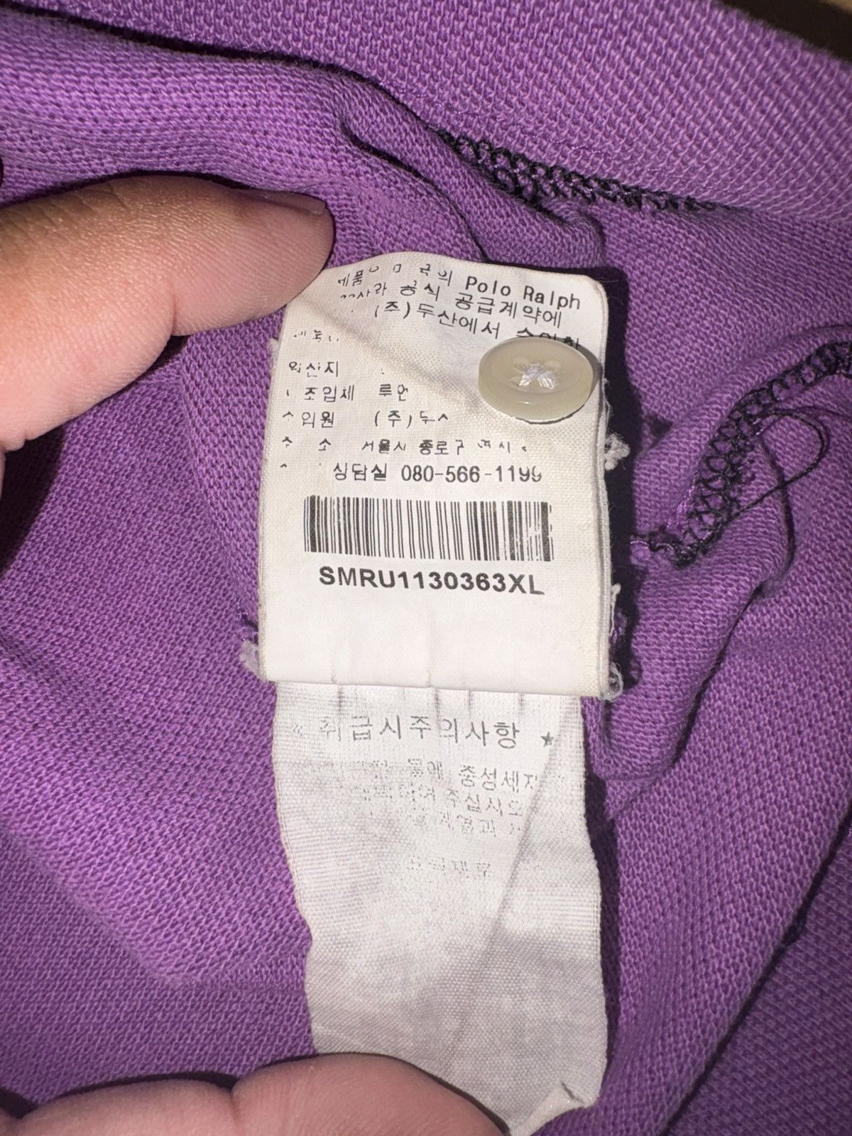 Polo Ralph Lauren Vintage Polo Ralph Lauren Purple Pique Polo Shirt - Size XL Size US XL / EU 56 / 4 - 10 Thumbnail