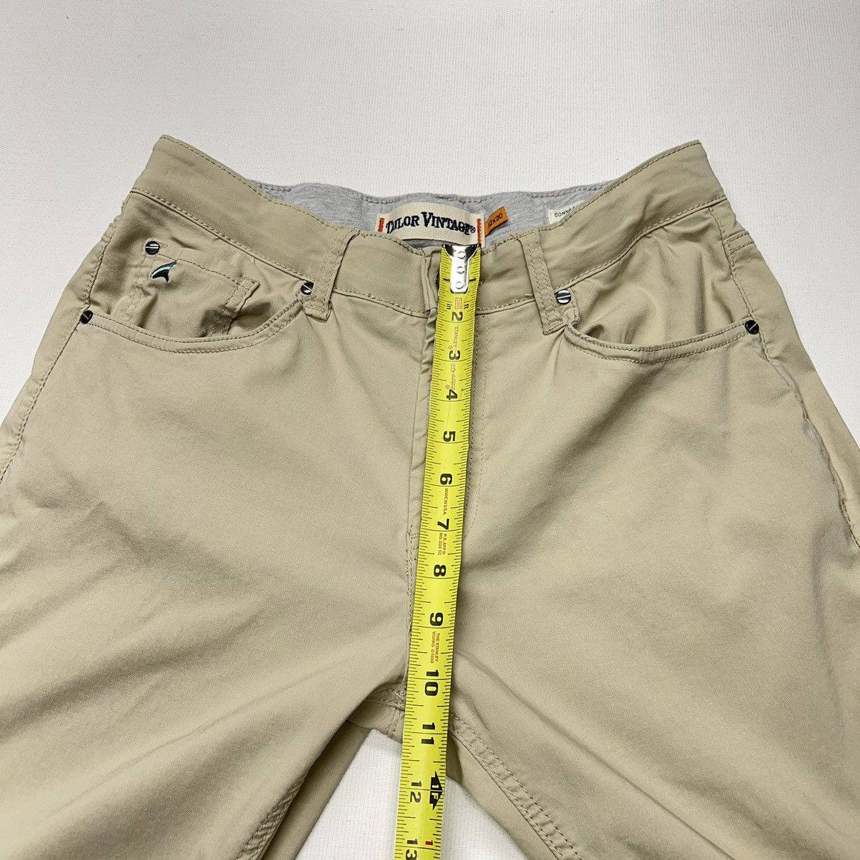 Designer Tailor Vintage Pants Khaki Canaan Slim Fit Performance Size US 32 / EU 48 - 16 Thumbnail