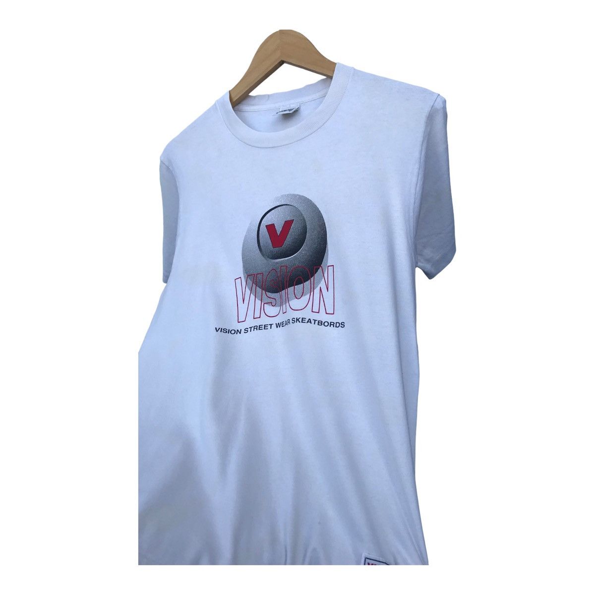 Vision Streetwear Vintage Vision Streetwear Skate Tee Streetwear Shirt-STAINS Size US S / EU 44-46 / 1 - 6 Thumbnail