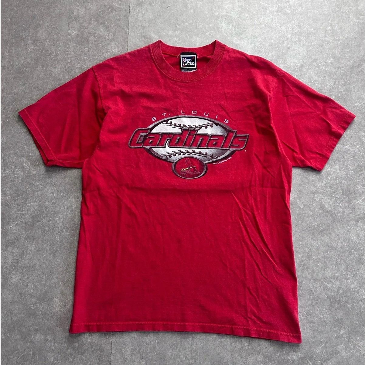 Other Vintage St. Louis Cardinals Pro Player Red T Shirt Size M Size US M / EU 48-50 / 2 - 1 Thumbnail