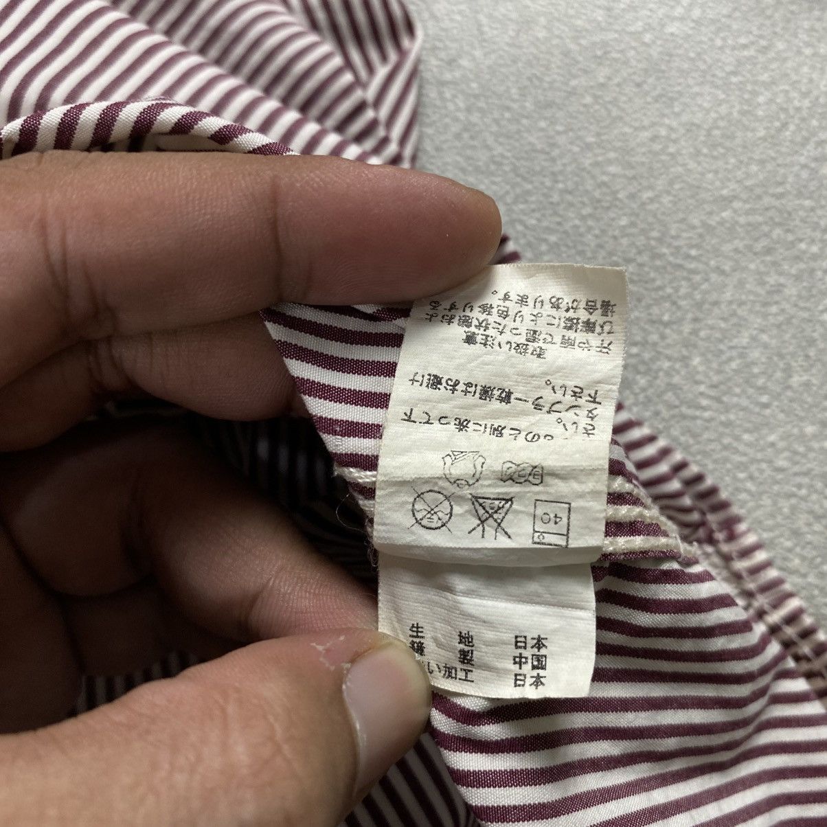 Hiroshi Kato Hiroshi Kato Stripe Shirt Size US M / EU 48-50 / 2 - 6 Thumbnail
