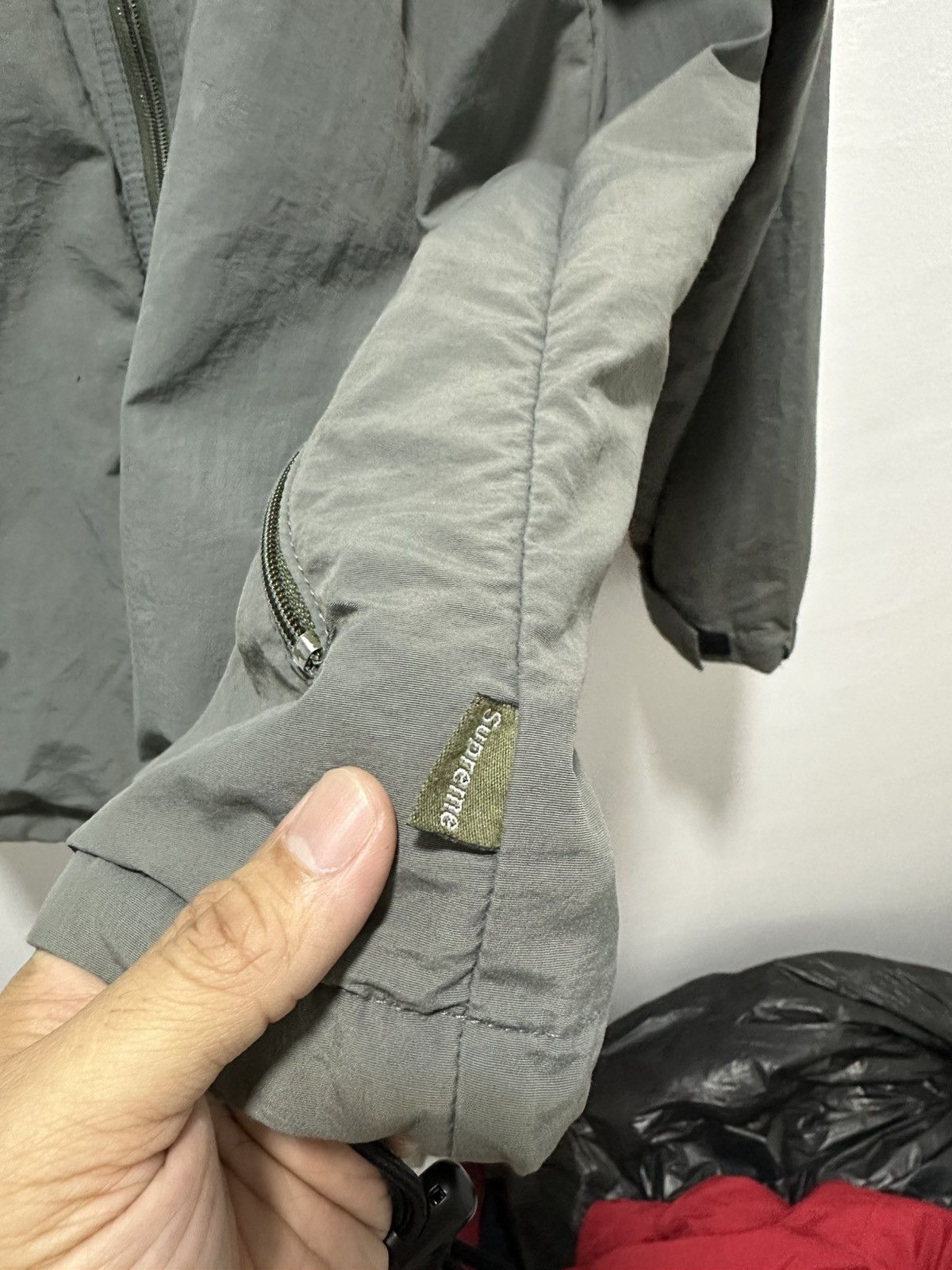 Supreme Vintage 1994 Supreme Windbreaker Jacket Design Rare USA Size US XL / EU 56 / 4 - 8 Thumbnail