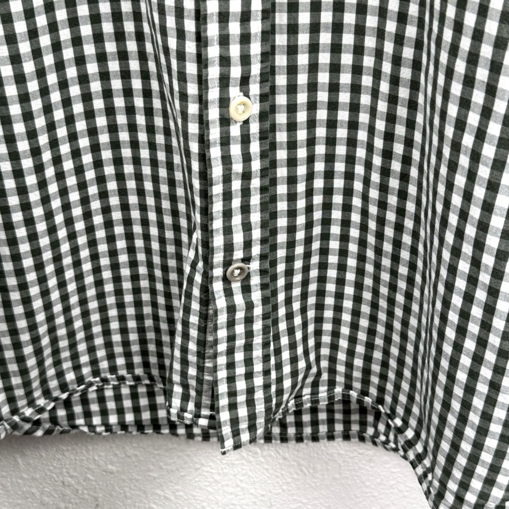 Taylor Stitch Taylor Stitch Shirt Mens 42 Large Plaid Gingham Cotton Button Up Green Size US XL / EU 56 / 4 - 3 Thumbnail
