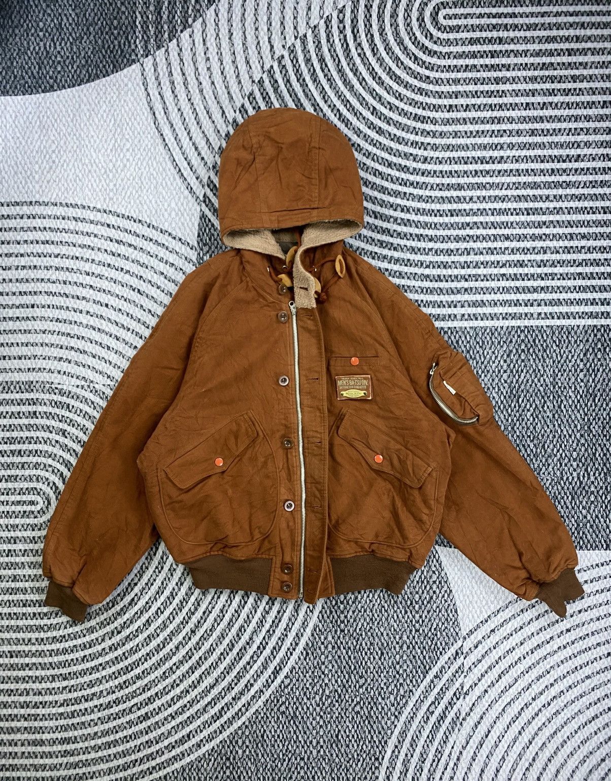 Issey Miyake Vintage Men’s Ba-Tsu Issey Miyake Style Rare Bomber Jacket Size US M / EU 48-50 / 2 - 6 Thumbnail