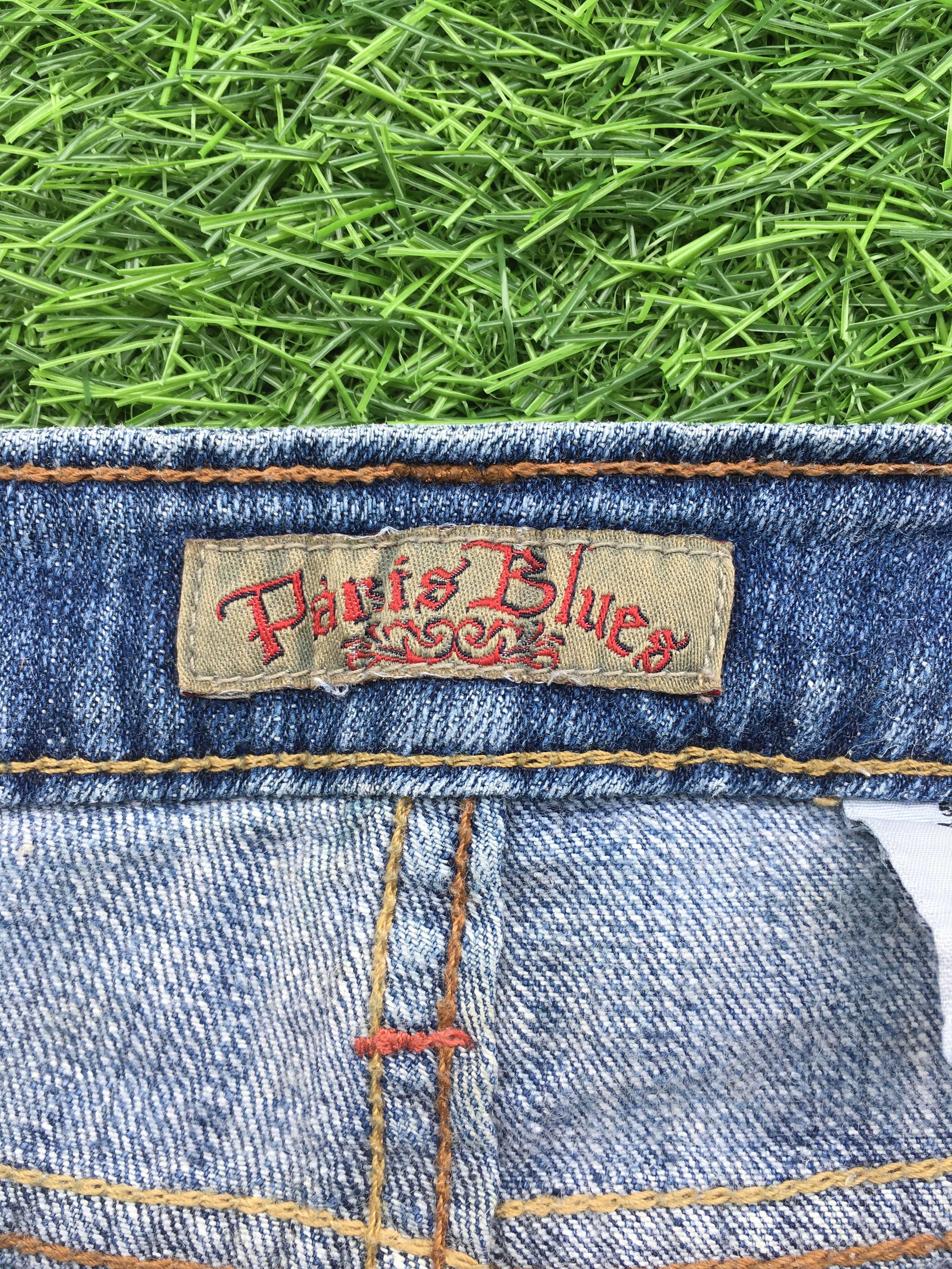Japanese Brand Paris Blues Low Rise Bootcut Jeans D-979 Size 28" / US 6 / IT 42 - 10 Thumbnail