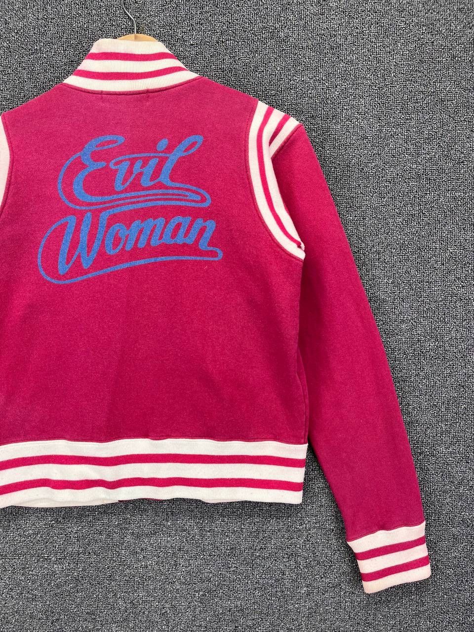 Hysteric Glamour Vintage Hysteric Glamour Evil Women Rare Varsity Jacket Size S / US 4 / IT 40 - 4 Thumbnail