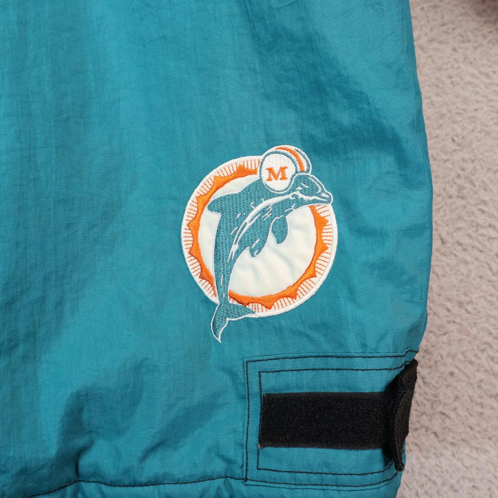 Champion Vtg Champion Miami Dolphins Jacket Men Large '74-88 Logo NFL Size ONE SIZE - 12 Thumbnail