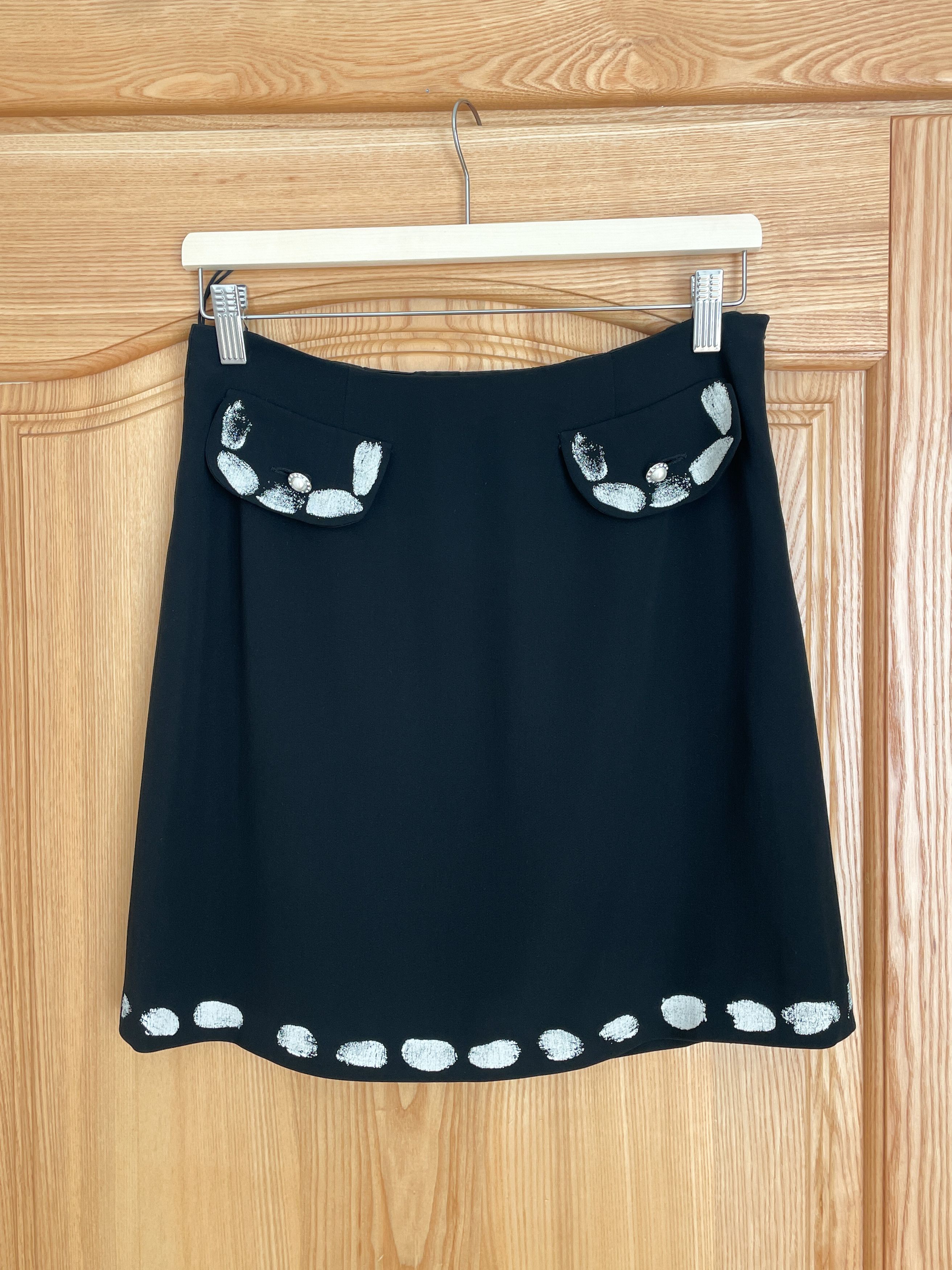 Moschino Moschino Couture black skirt Size 28" / US 6 / IT 42 - 4 Thumbnail
