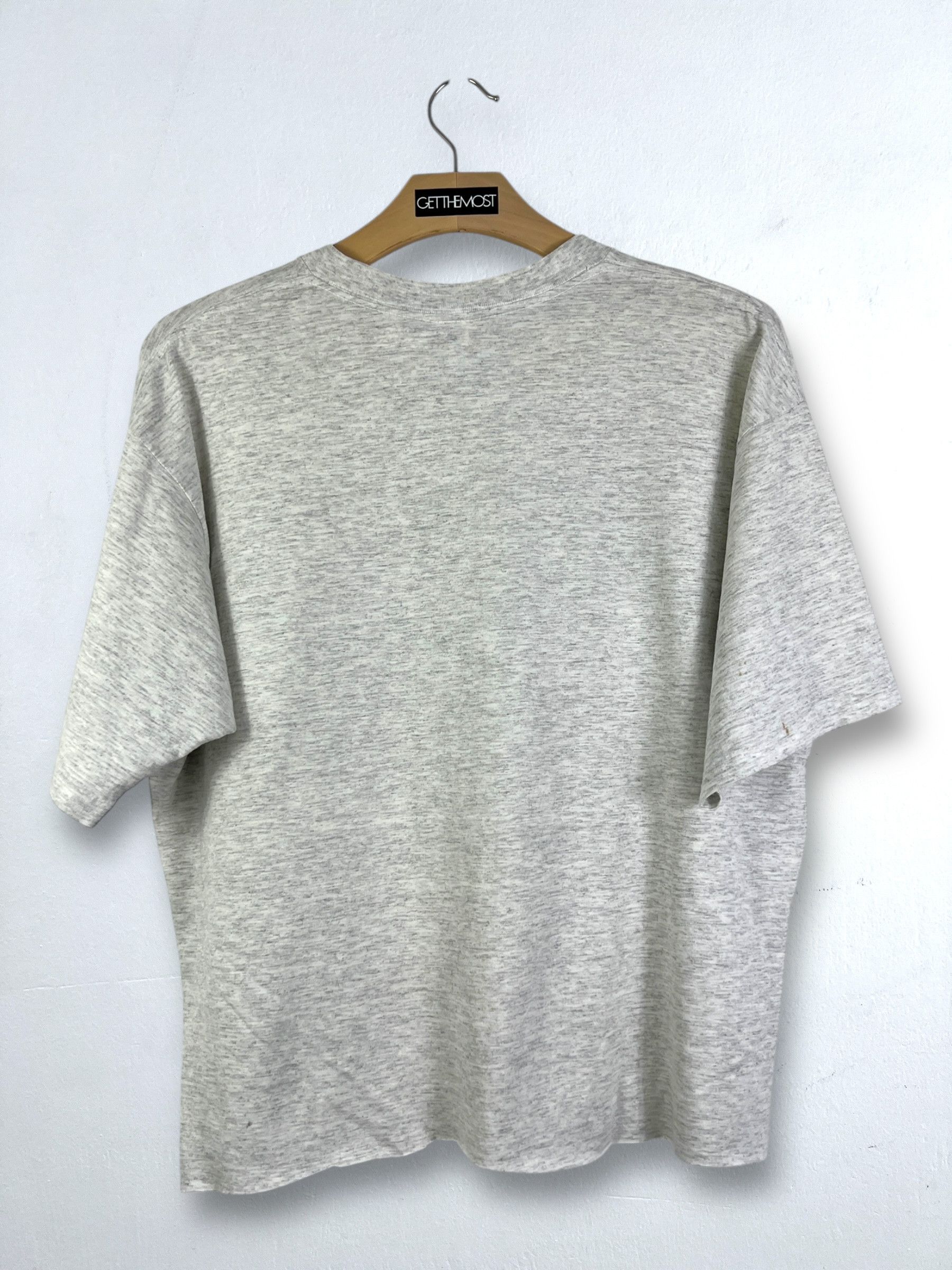 Vintage No.4940 Vintage 90s Camping Trekking Art Graphic Tee (L) Size US L / EU 52-54 / 3 - 8 Thumbnail