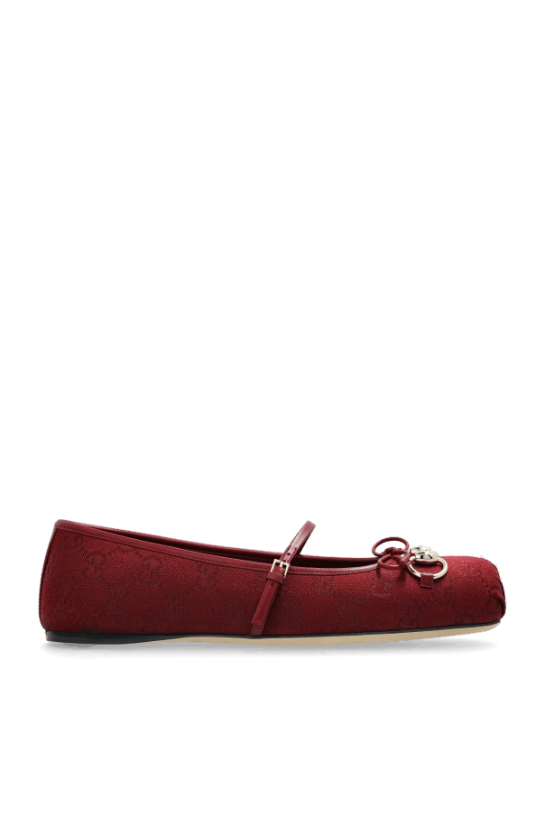 Gucci o1loc1c0426 821220 Women's Gucci Horsebit Ballet Flats Size US 11 / IT 41 - 1 Thumbnail