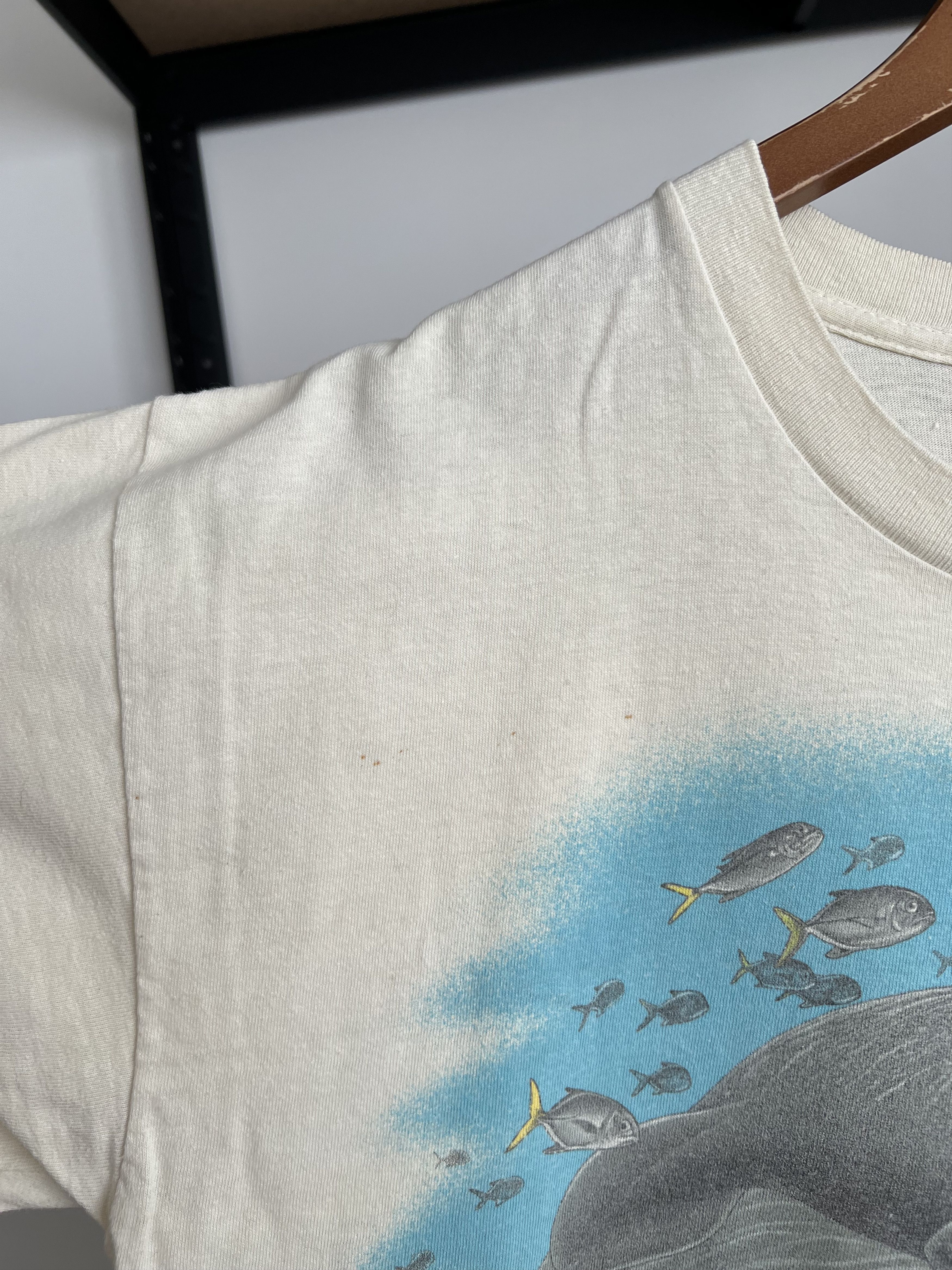 Vintage Vintage 1988 Harlequin Manatee Ocean Animal Nature T-shirt Size US L / EU 52-54 / 3 - 16 Thumbnail