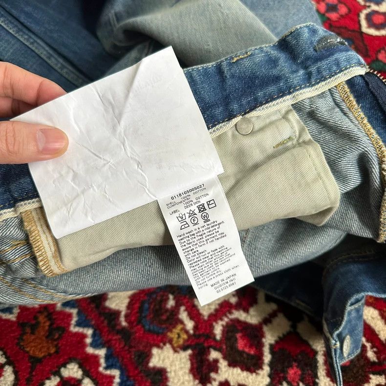Visvim Visvimvisvim 18ss 03d14 Denim Pants-2504 Size US 36 / EU 52 - 9 Thumbnail