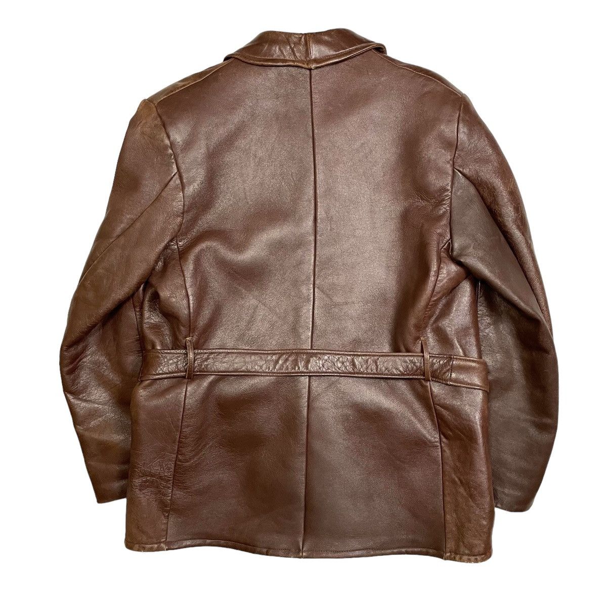 Vintage 1940s Swedish Goatskin Jacket - Large Size US L / EU 52-54 / 3 - 3 Thumbnail