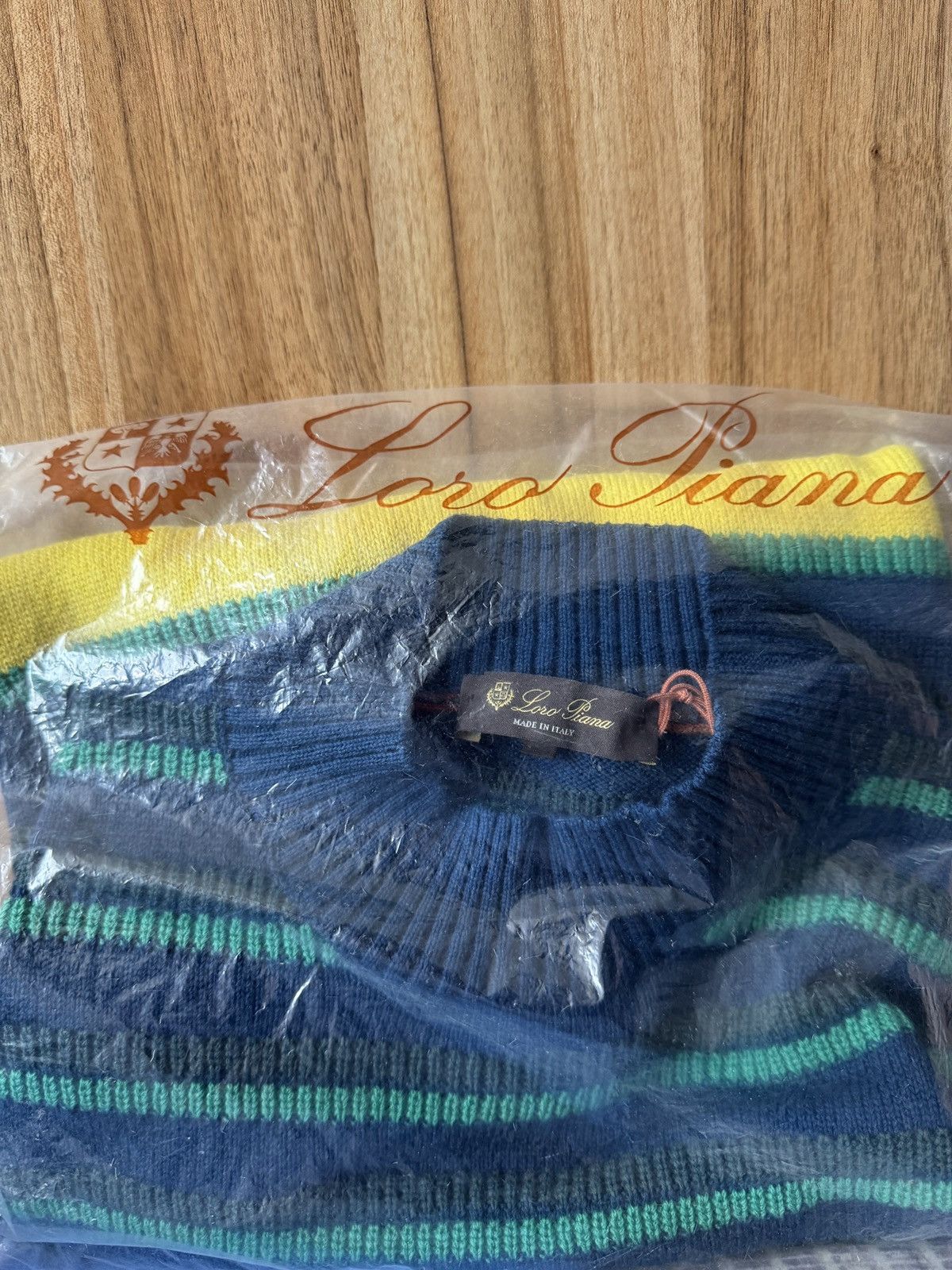 Loro Piana 🔥🔥 Loro Piana Girocollo Chilton Cotton Sweater Size US L / EU 52-54 / 3 - 9 Thumbnail