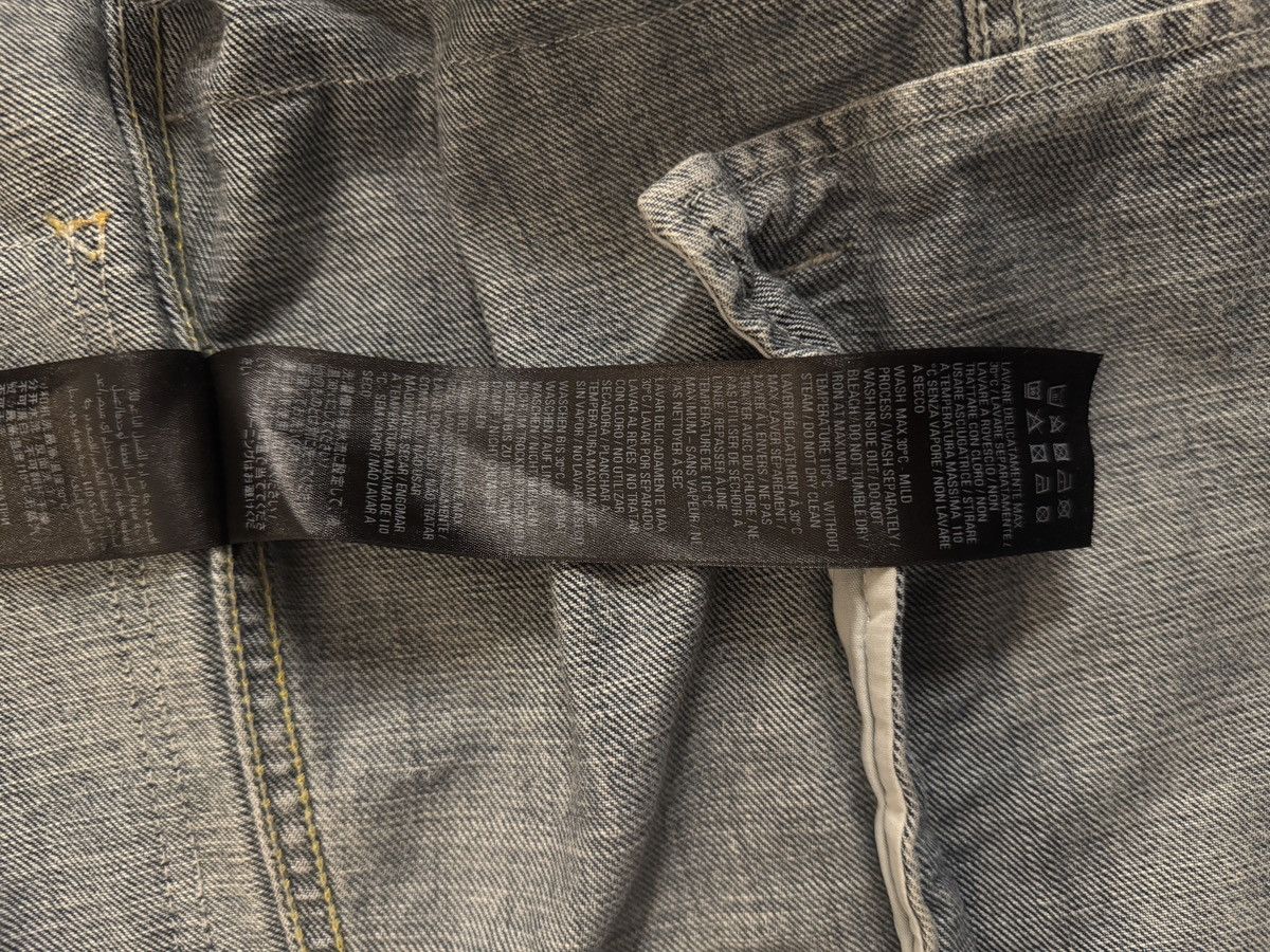 Balenciaga Balenciaga Deconstructed Cropped Denim Jacket Size US L / EU 52-54 / 3 - 7 Thumbnail