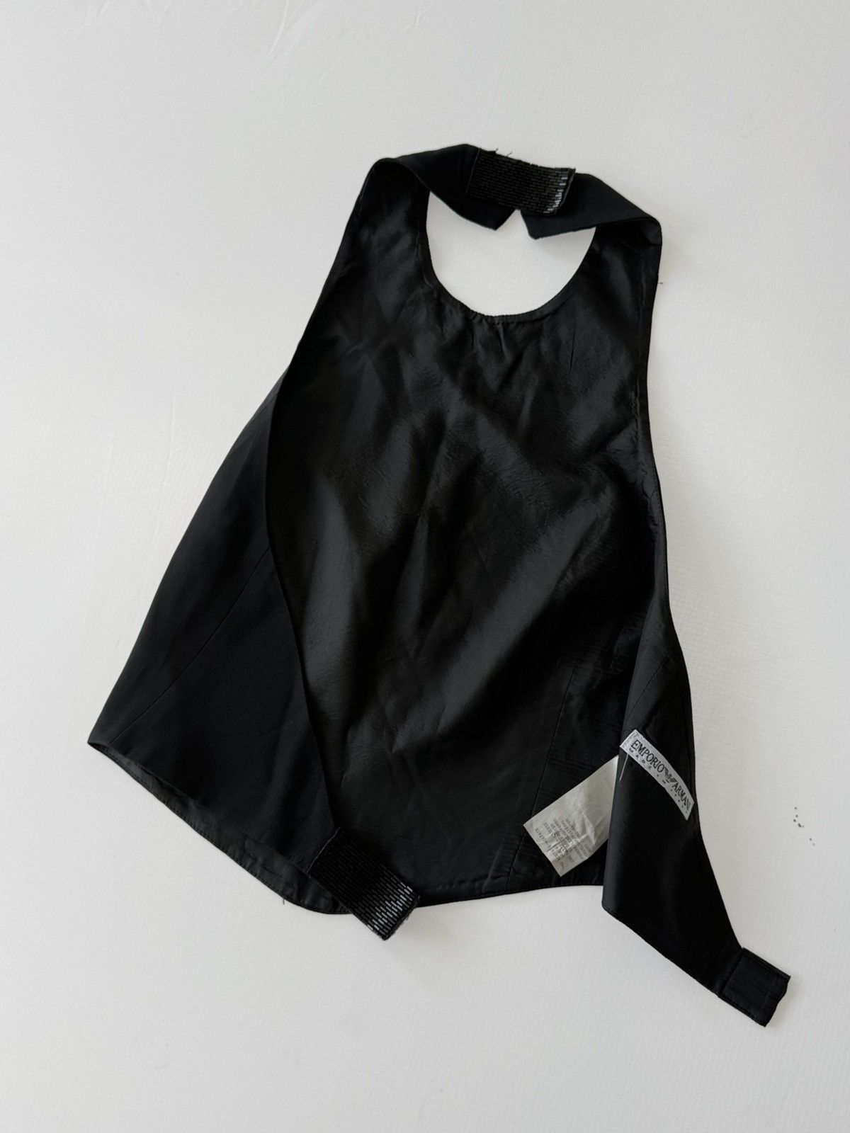 Emporio Armani Emporio Armani Black Halter Neck Top Size XS / US 0-2 / IT 36-38 - 3 Thumbnail