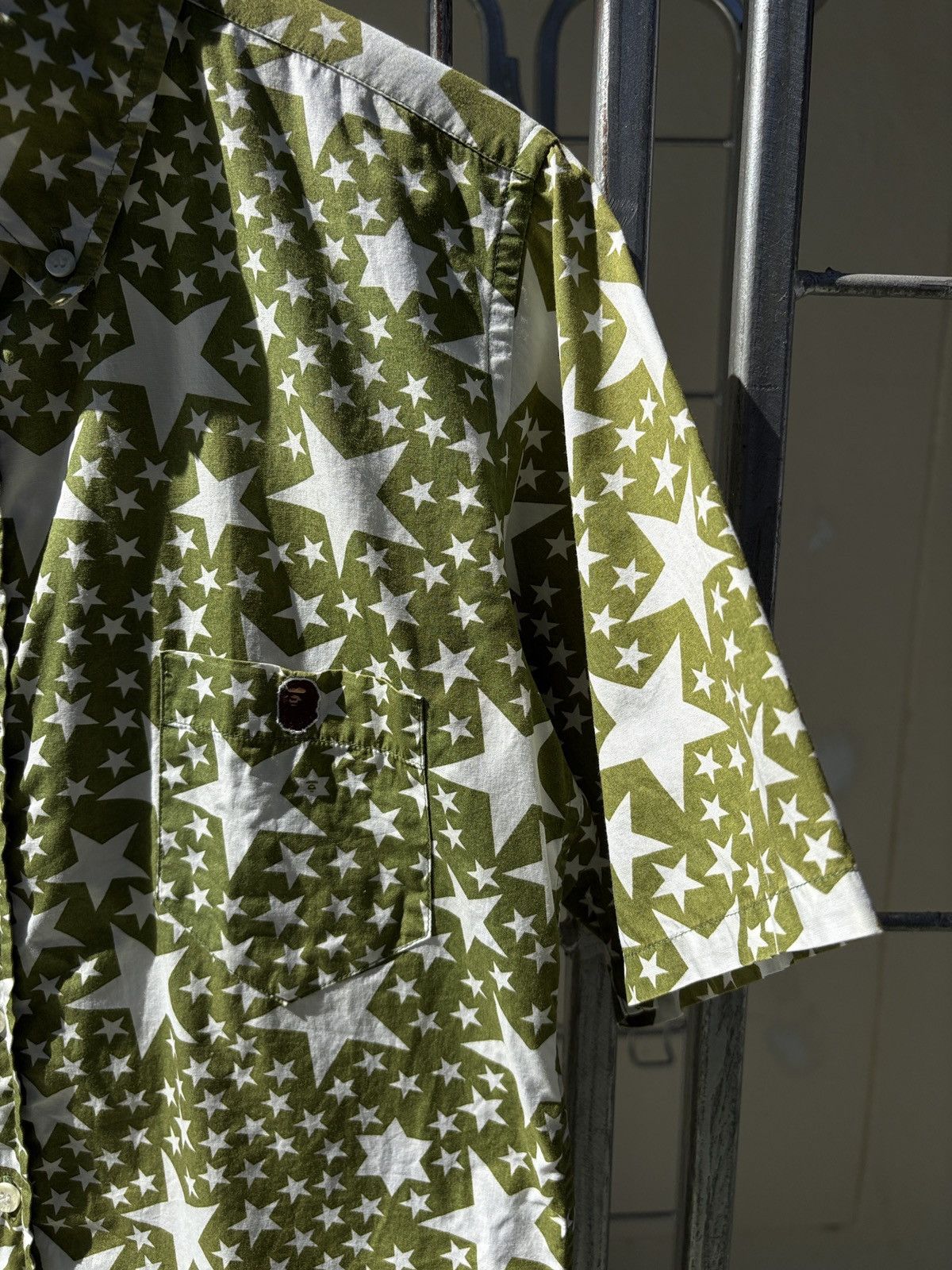 Bape A BATHING APE Star Printed Shirt Size US XS / EU 42 / 0 - 4 Thumbnail