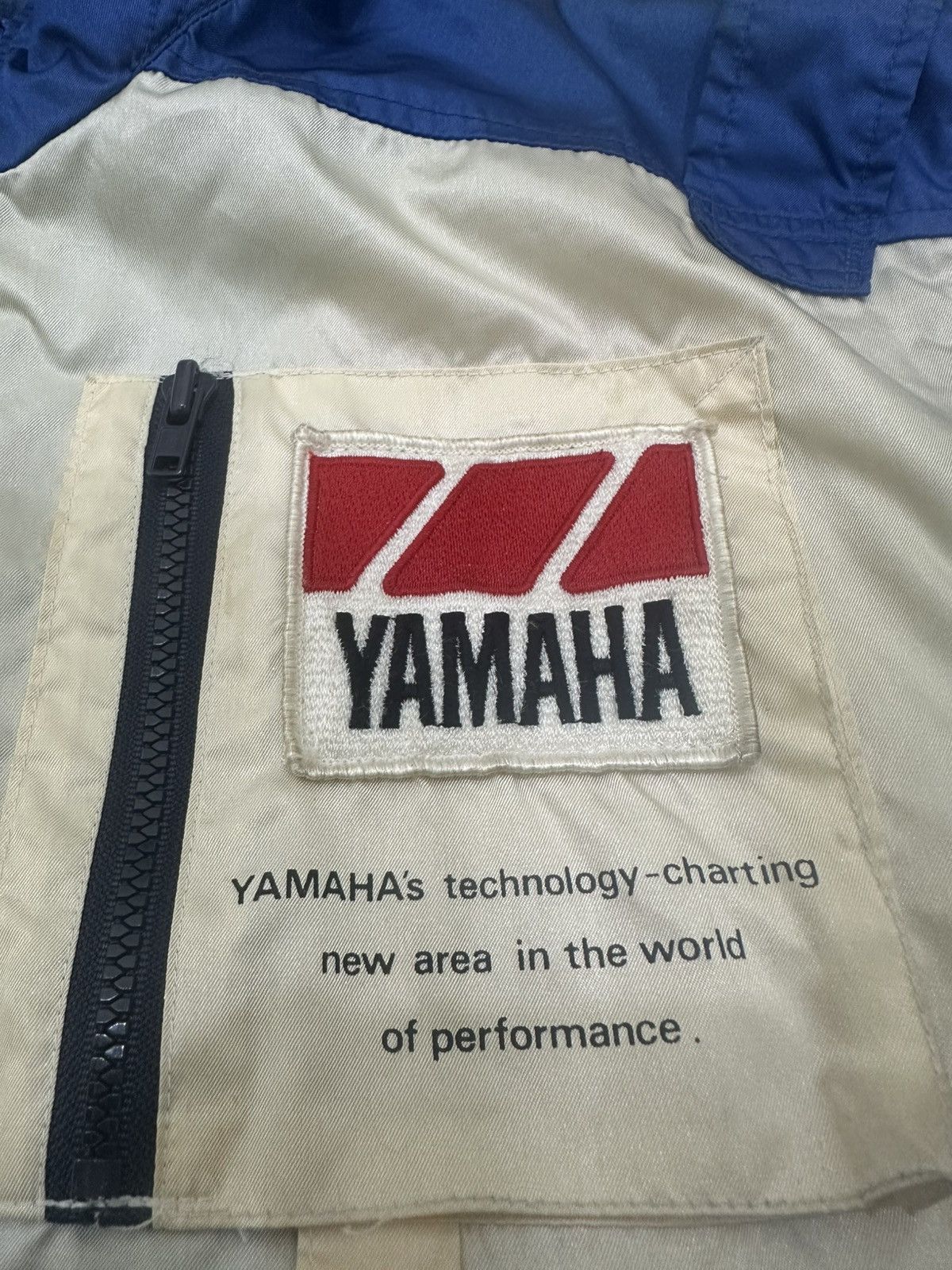 Yamaha Vintage 80s Yamaha Team Racing Rider Windbreaker/Collections Size US L / EU 52-54 / 3 - 7 Thumbnail