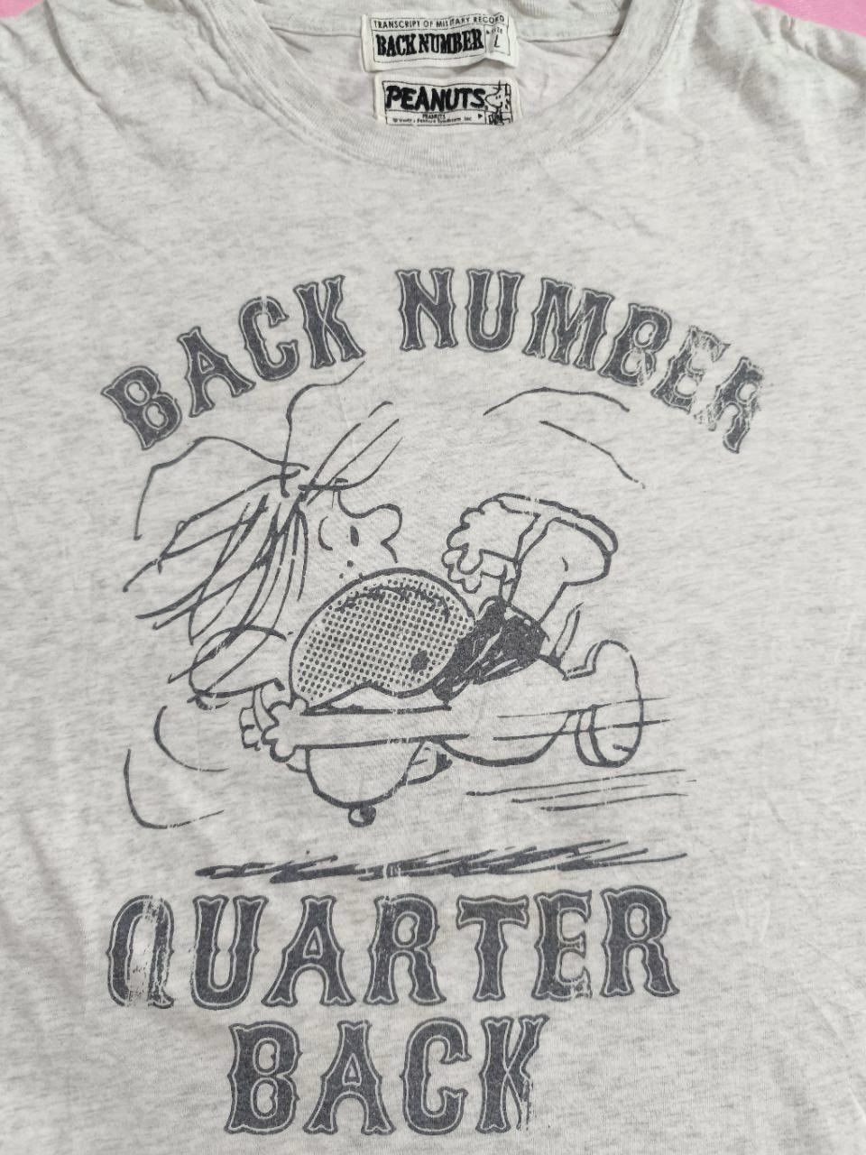 Peanuts Peanuts Back Number T Shirt Size US L / EU 52-54 / 3 - 2 Thumbnail