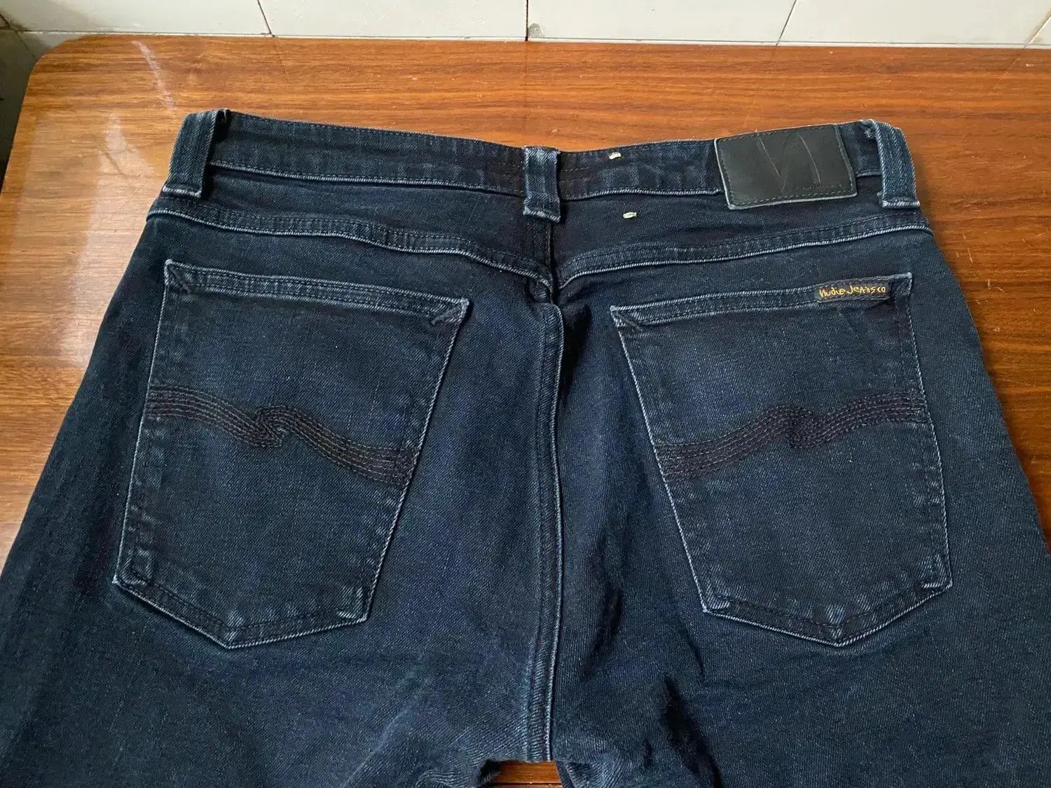 Nudie Jeans Nudie Jeans Skinny Lin Black Black jeans size W 32 L 32 Size US 32 / EU 48 - 16 Thumbnail