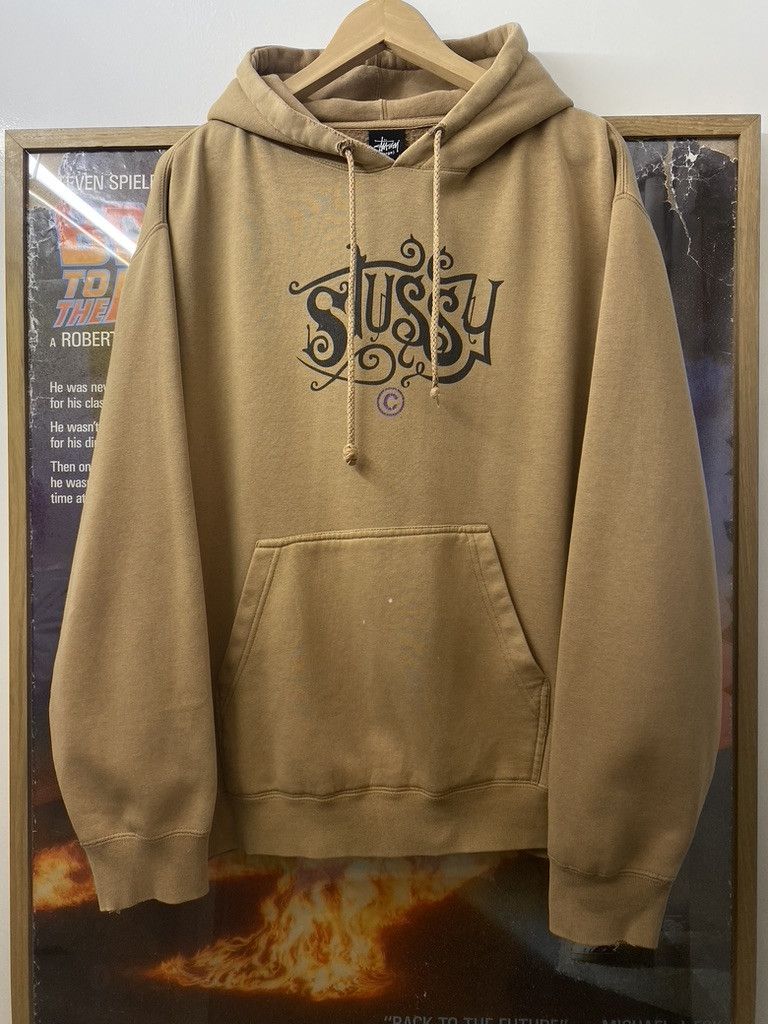 Stussy 00s Vintage Stussy Co. Old Cursive Script Spellout Hoodie Size US L / EU 52-54 / 3 - 1 Thumbnail