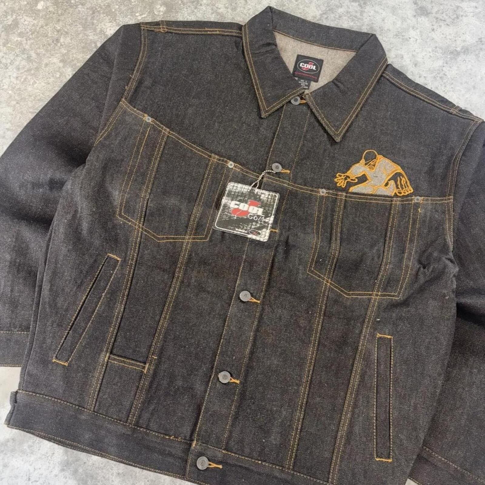 Southpole LL Cool J Y2K Denim Jacket Streetwear Size US XXL / EU 58 / 5 - 3 Thumbnail