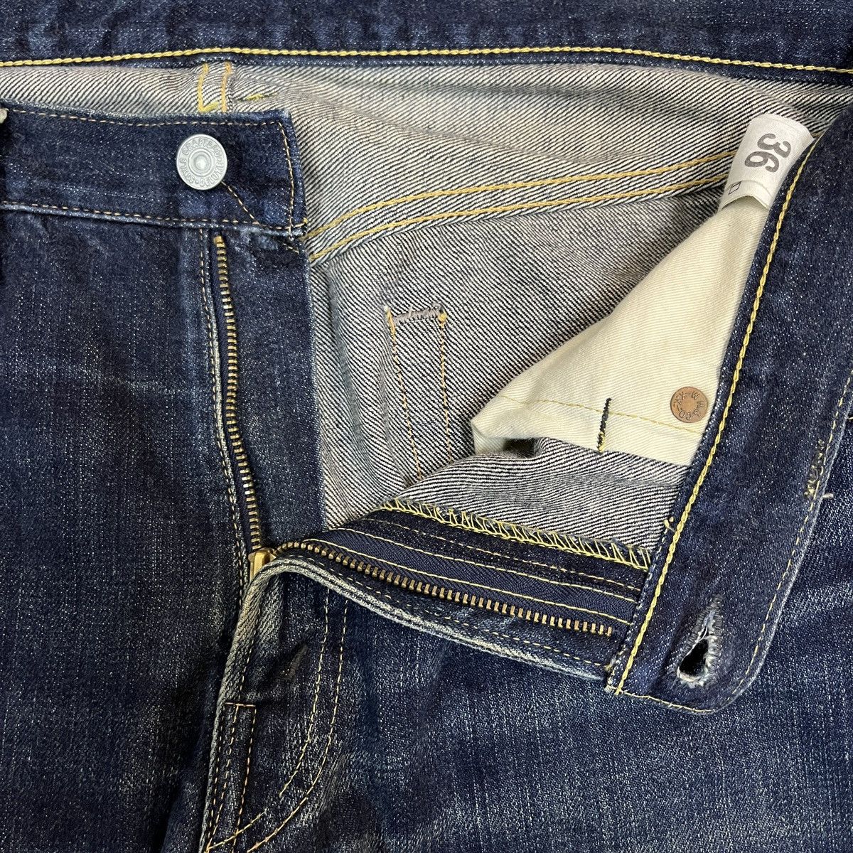 Evisu Evisu Warehouse Lot 9103 Made in Japan Size US 36 / EU 52 - 7 Thumbnail