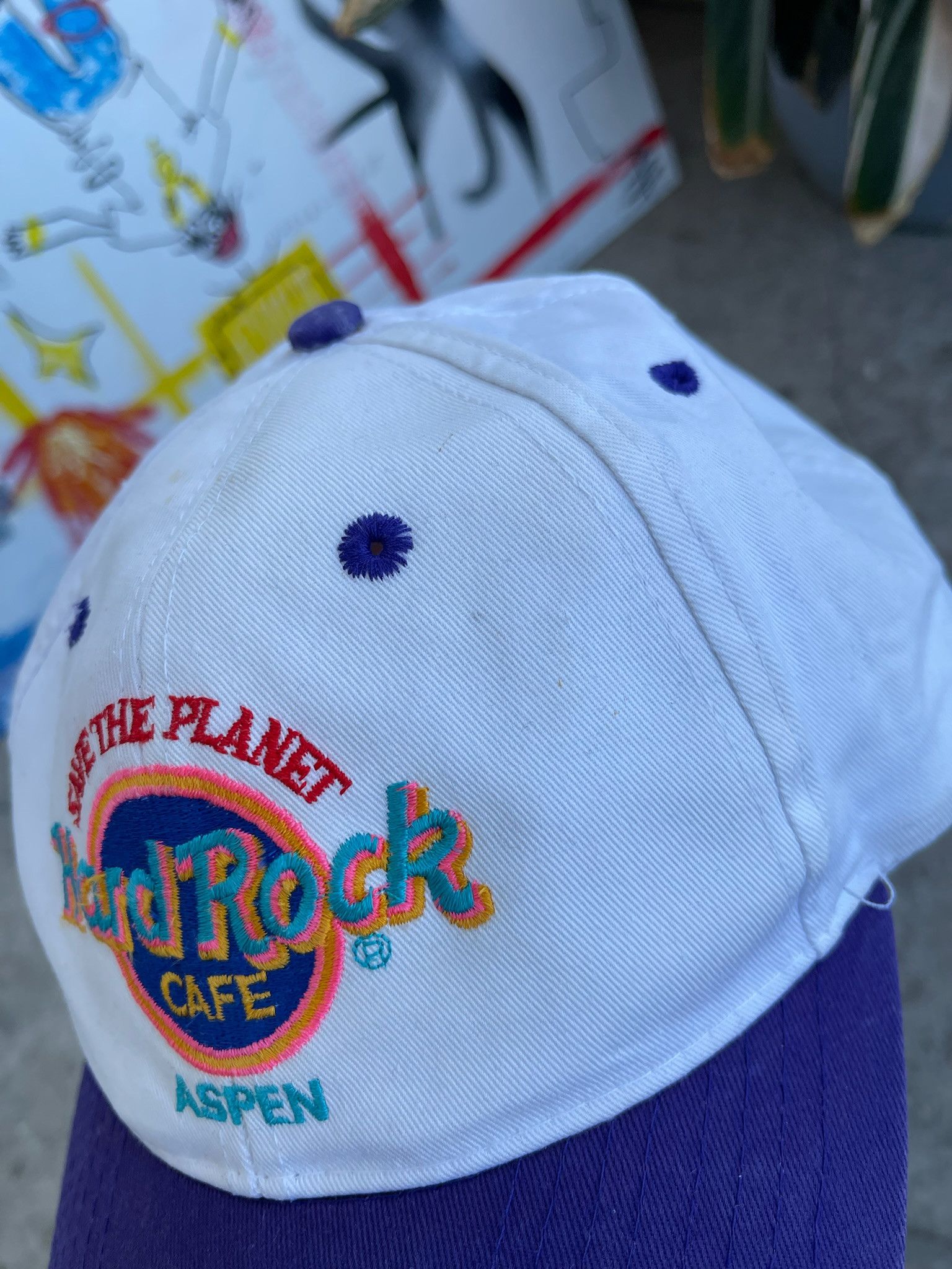 Hard Rock Cafe Hard Rock Cafe cap vintage 90s Size ONE SIZE - 3 Thumbnail