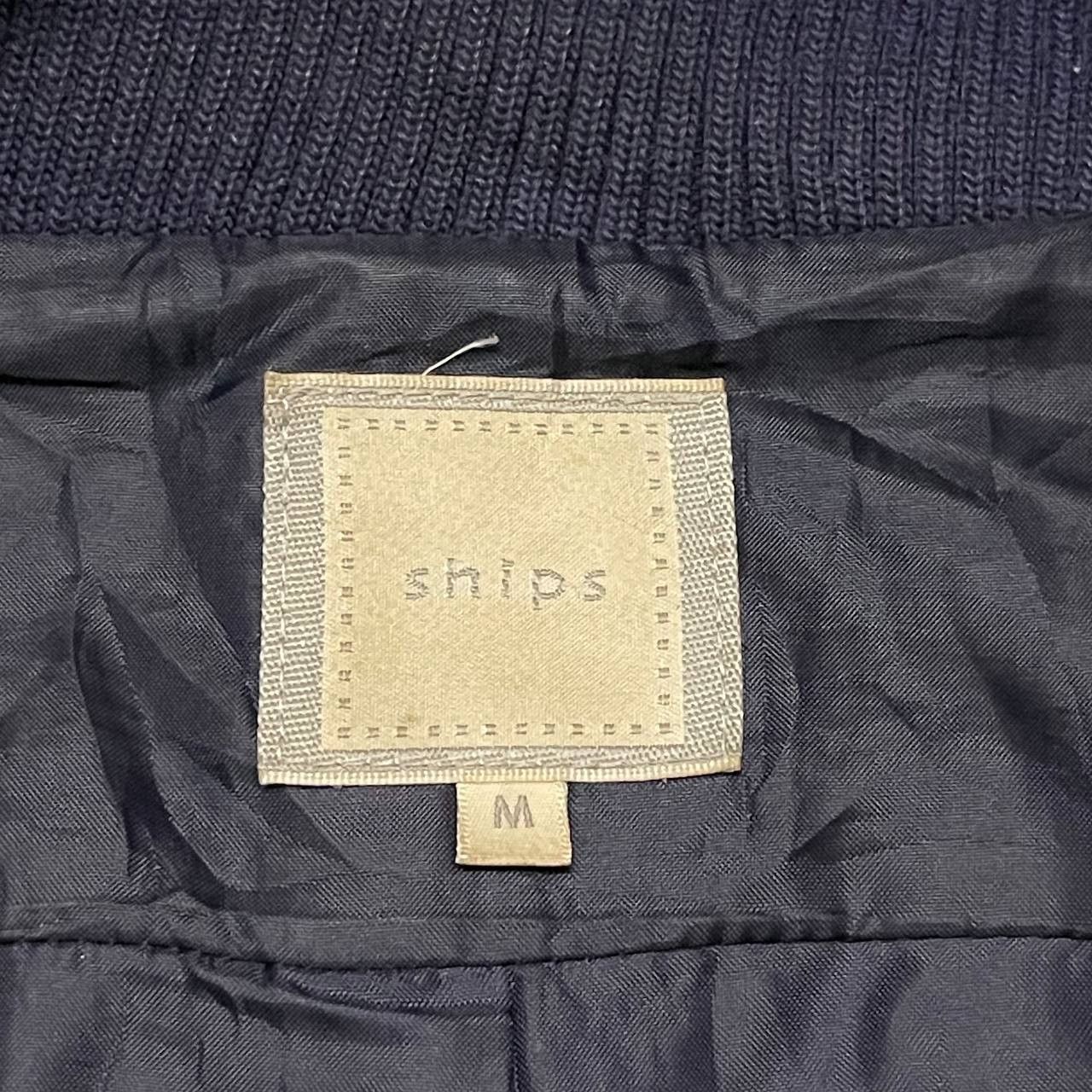 SHIPS Vintage Ships Double Zipper Rider Jacket Size M / US 6-8 / IT 42-44 - 7 Thumbnail