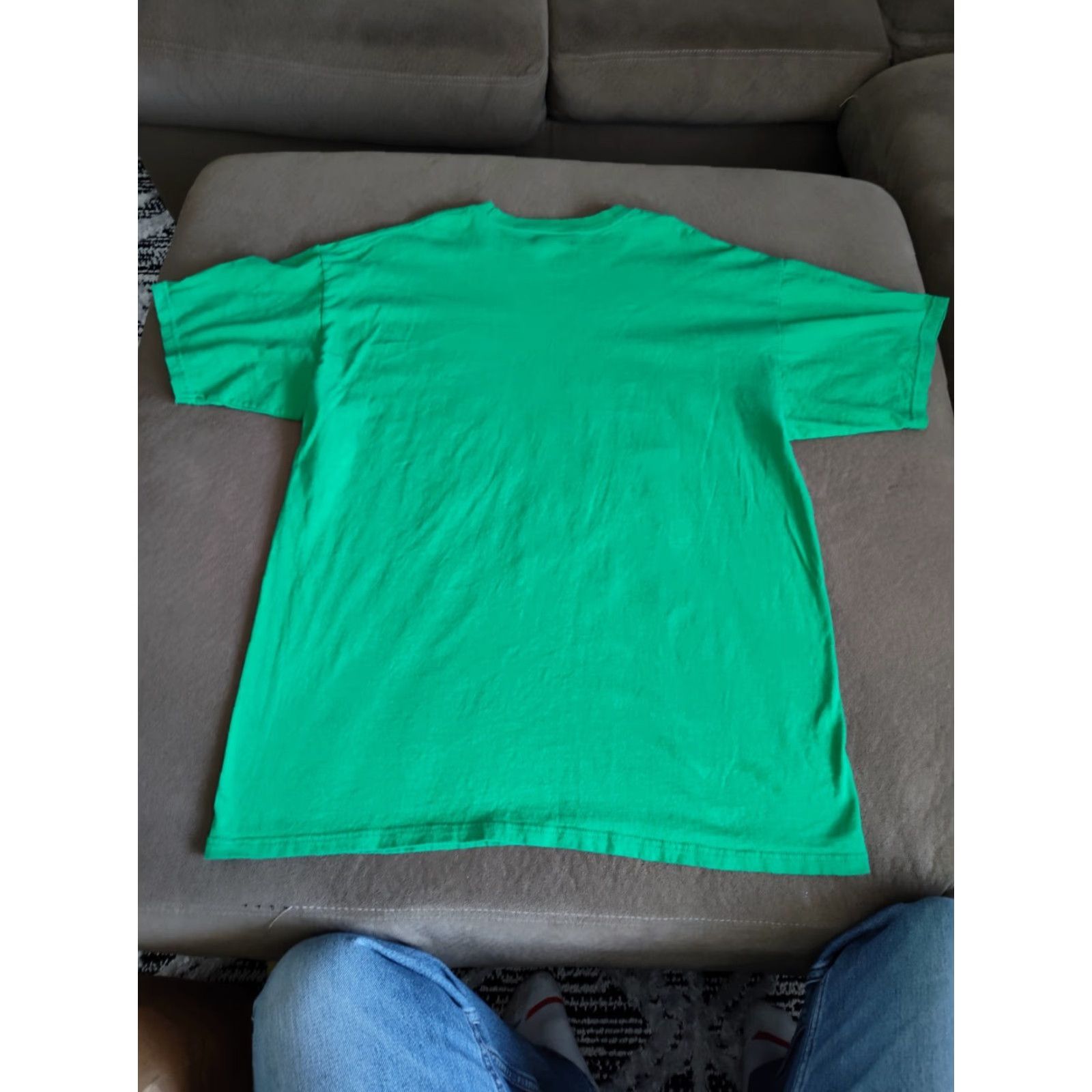 Vintage VINTAGE WWE SHIRT Men XL/XXL Green Graphic Tee WWE Logo 2010s Wrestling Mens Large Graphic Tee Size US XL / EU 56 / 4 - 2 Thumbnail