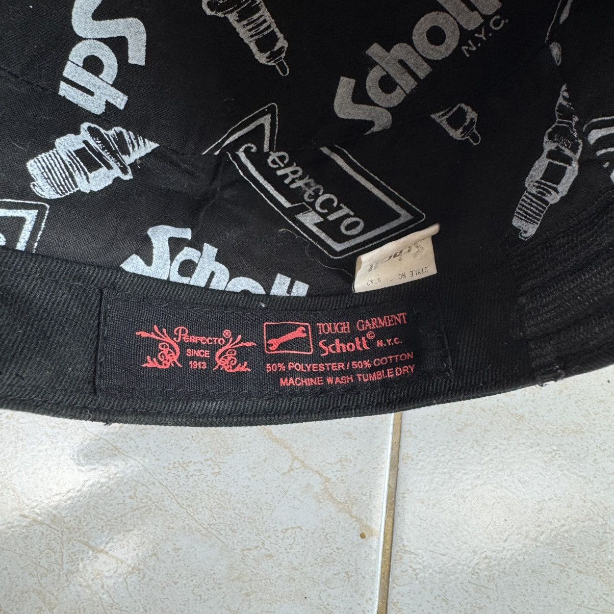 Schott Perfecto Schott NYC Hat Cap New York Size ONE SIZE - 7 Thumbnail