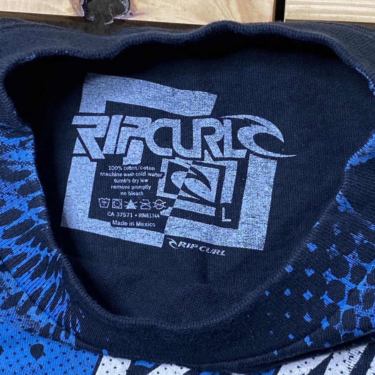 Rip Curl Rip Curl Black Y2K Surf Tee Size Medium Size US M / EU 48-50 / 2 - 3 Thumbnail