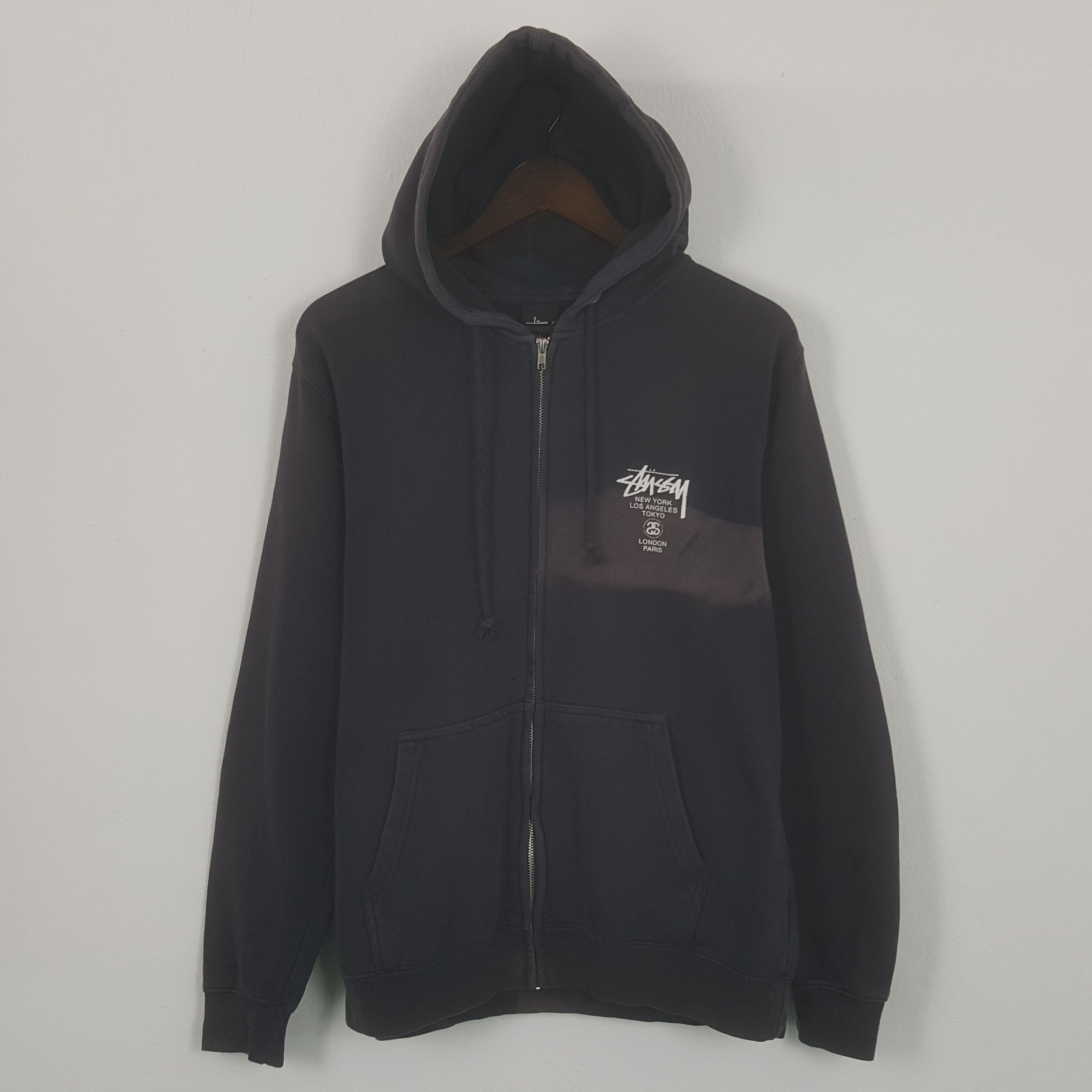 Stussy × Vintage Vintage Stussy Big Design Sweatshirt Hoodies Size US M / EU 48-50 / 2 - 3 Thumbnail
