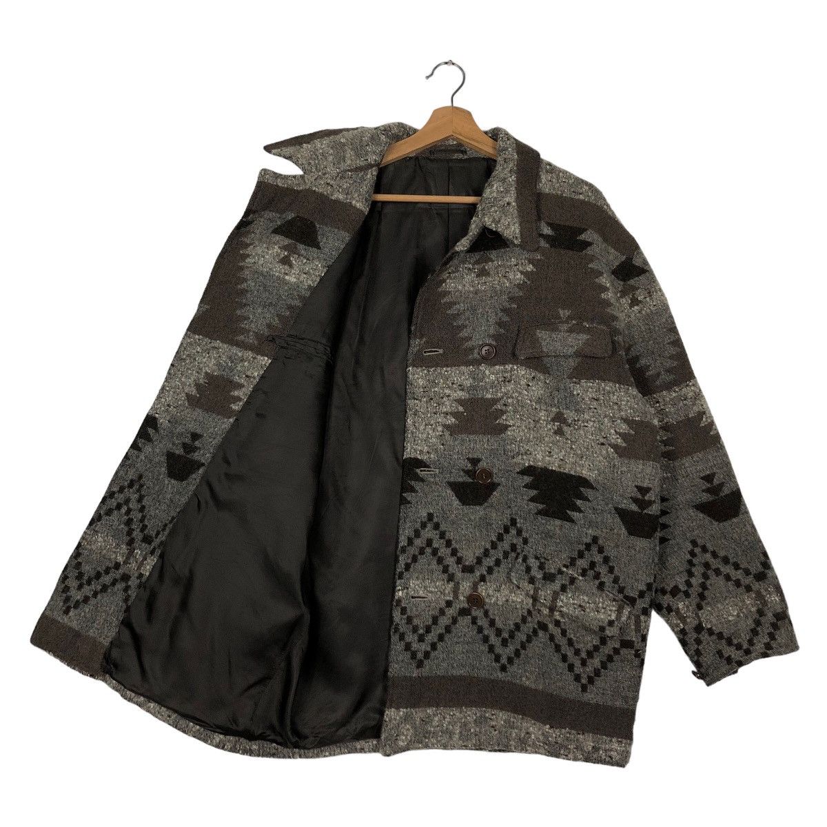 Japanese Brand 🔥90’s Vintage Wool Jacket Yin & Yang Issey Miyake Navajo Size US L / EU 52-54 / 3 - 8 Thumbnail