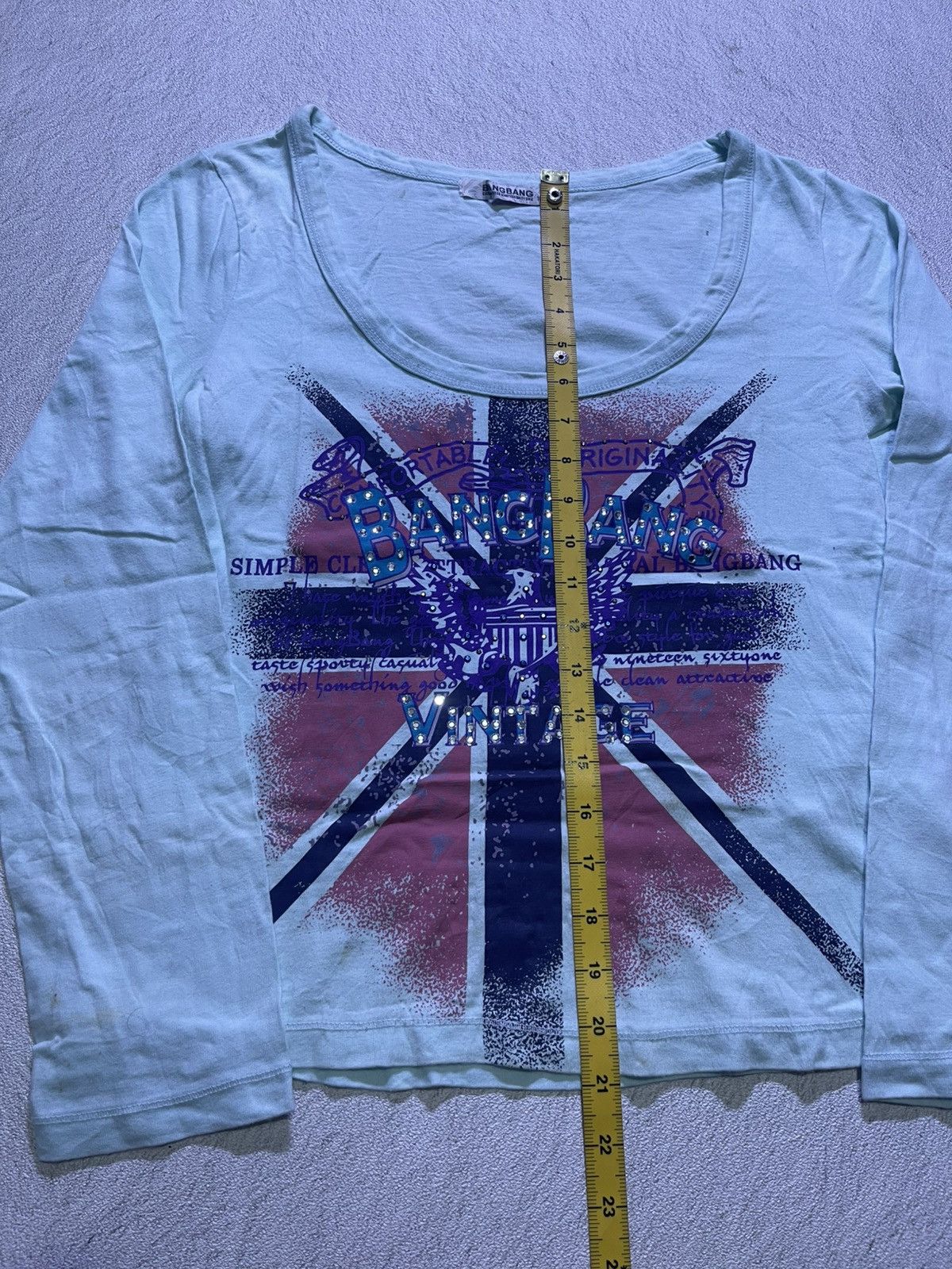 Hysteric Glamour Y2K BANG BANG long sleeve tshirt Size US M / EU 48-50 / 2 - 7 Thumbnail