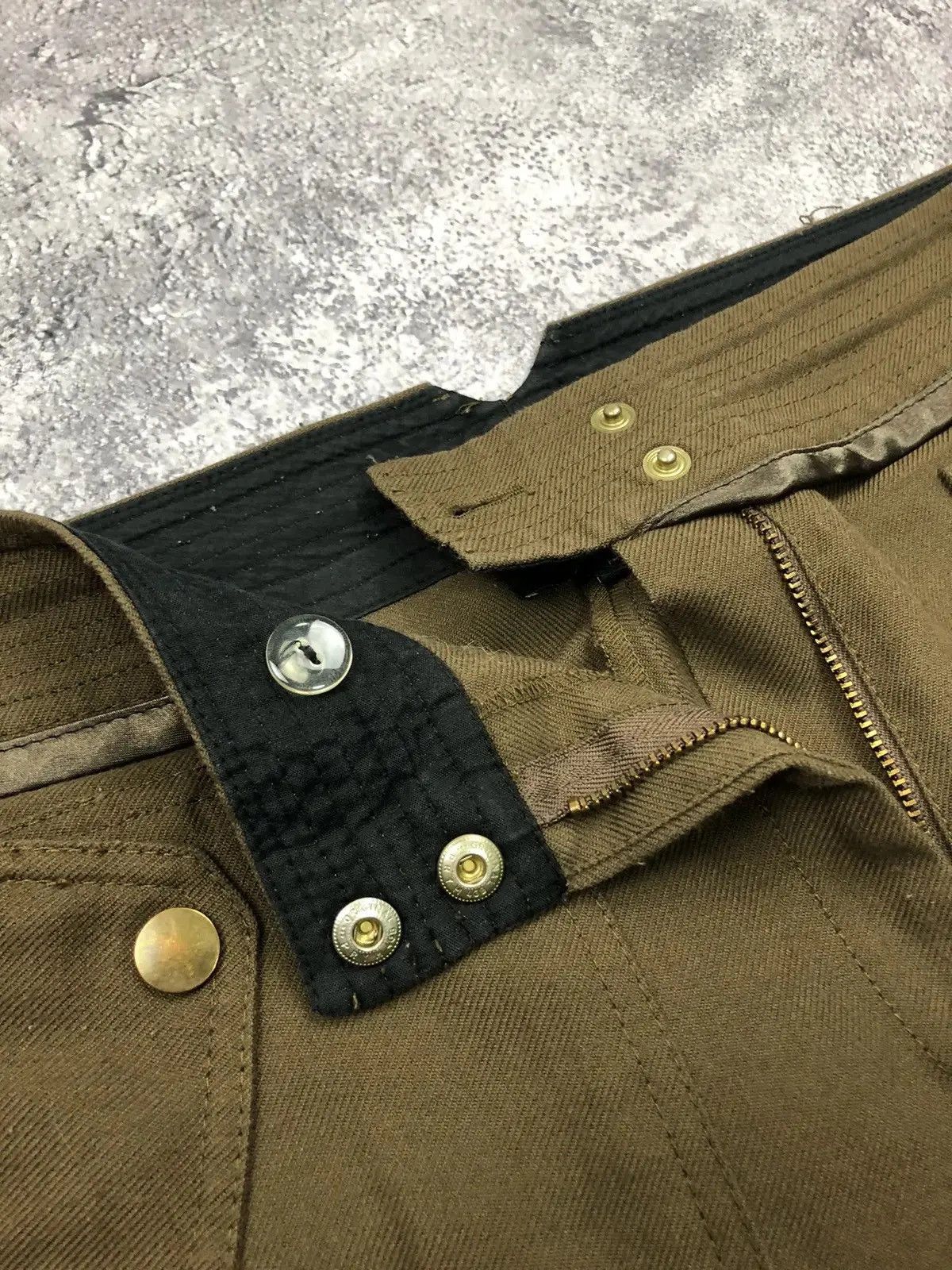 ME+EM ME+EM Vintage Streetwear Avantgarde Pants 14 Size Brown Hype Size 32" / US 10 / IT 46 - 8 Thumbnail