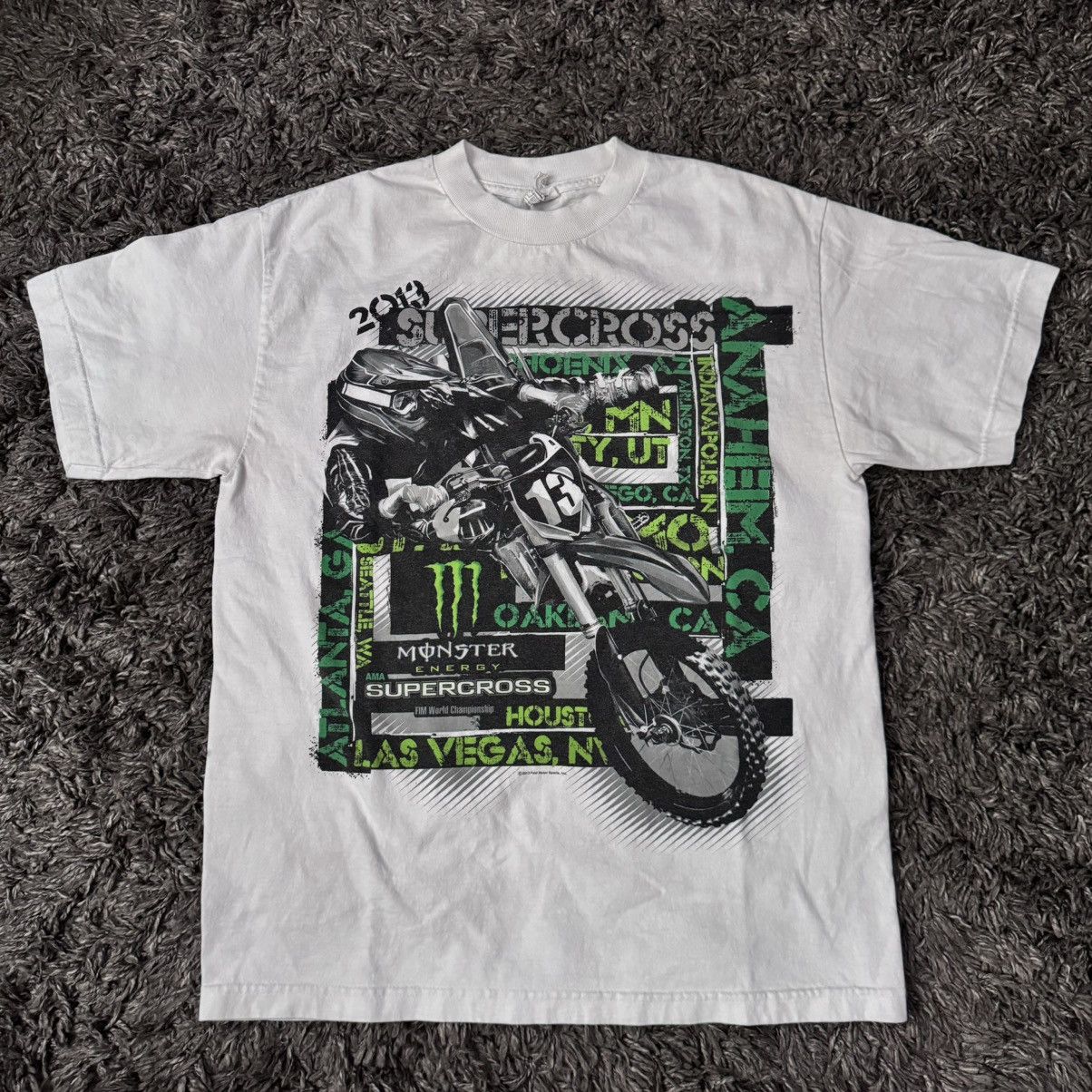 AAA AMA Supercross T-Shirt Monster Energy Y2K Size US M / EU 48-50 / 2 - 4 Thumbnail