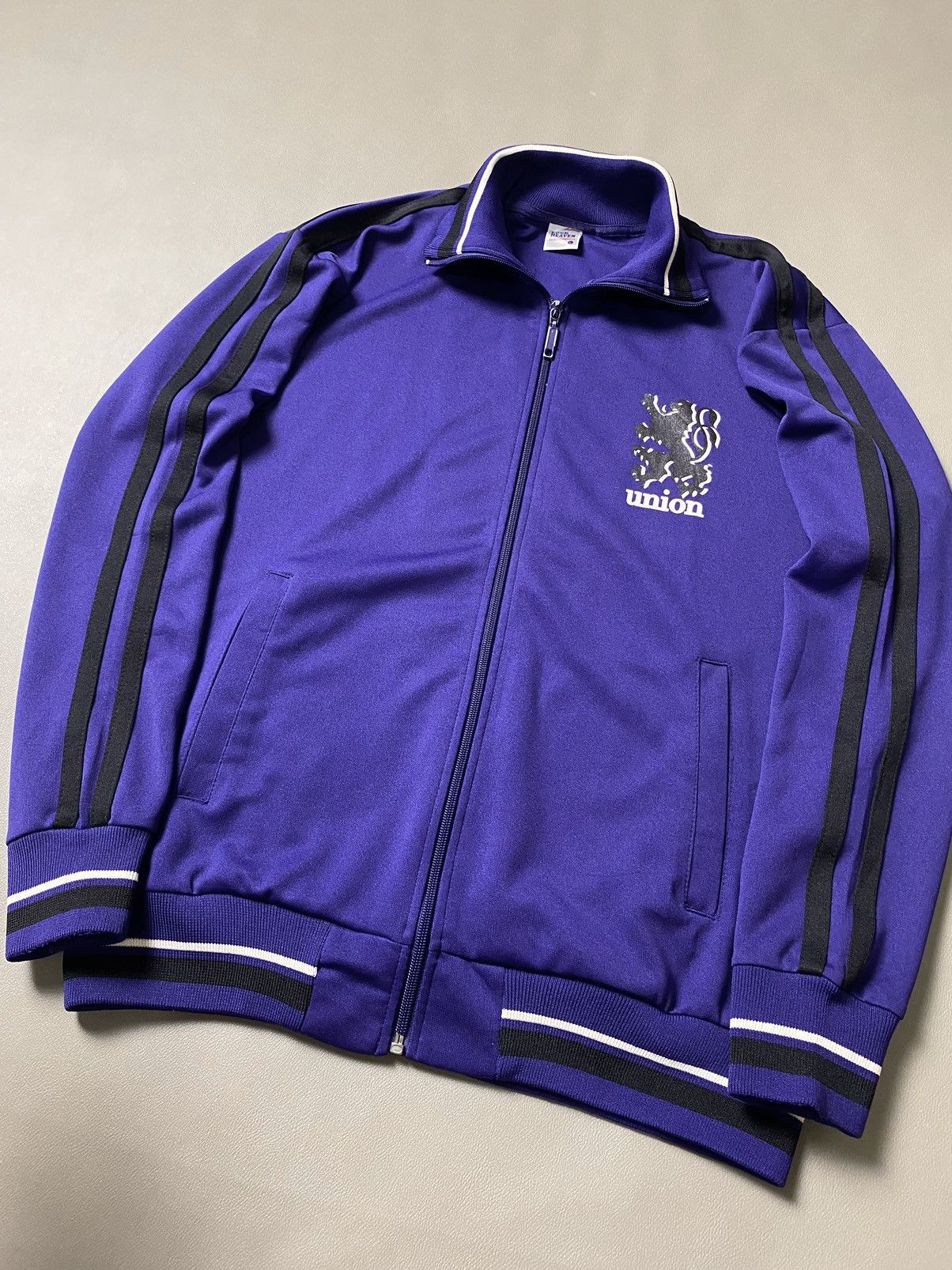 Hysteric Glamour × Japanese Brand × Le Grande Bleu (L.G.B.) Lock Heaven Union Track Jacket Size US M / EU 48-50 / 2 - 2 Thumbnail