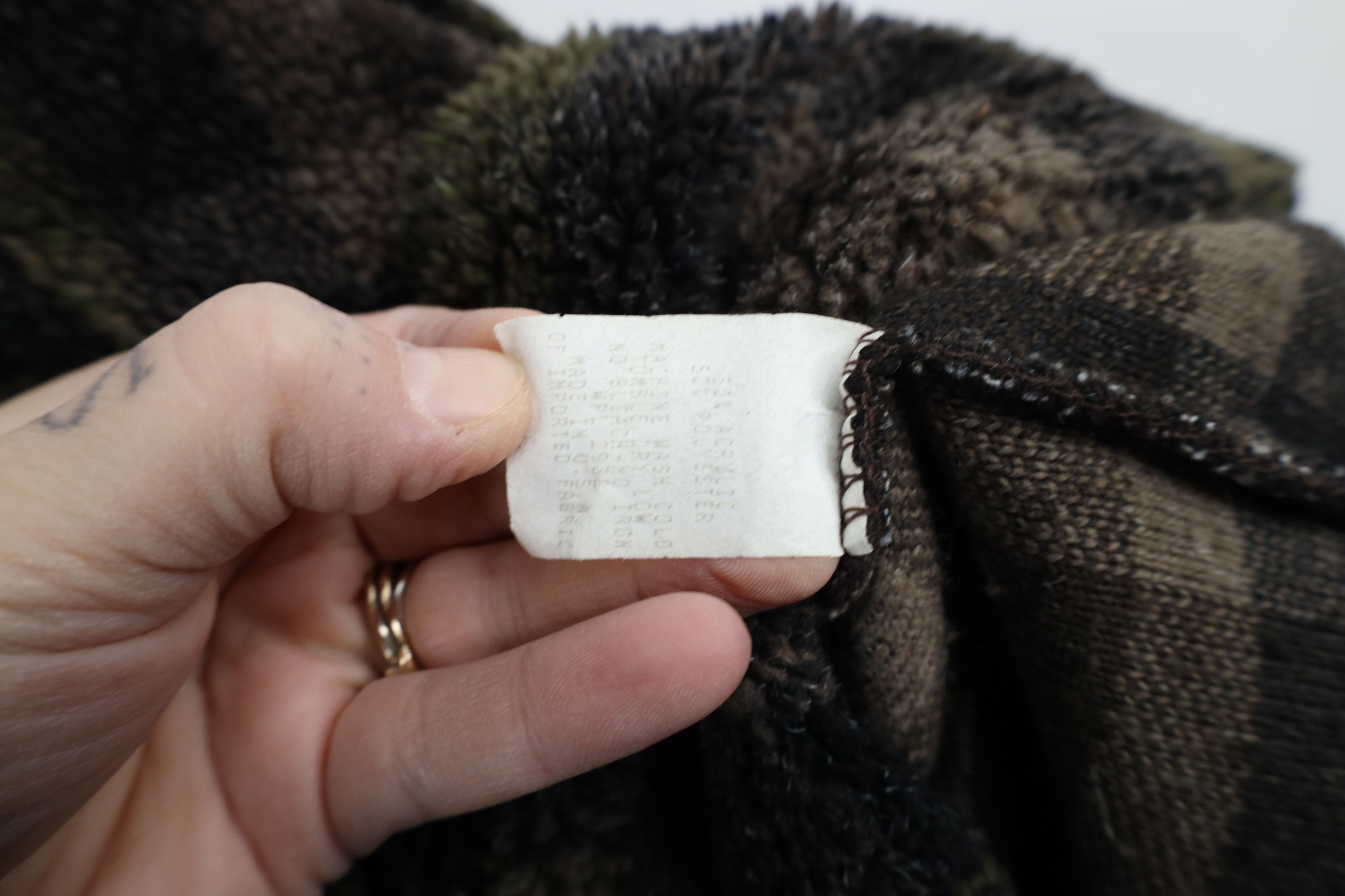 Vintage Vintage 90s Streetwear Deep Pile Fleece Henley Sweater Size US L / EU 52-54 / 3 - 6 Thumbnail