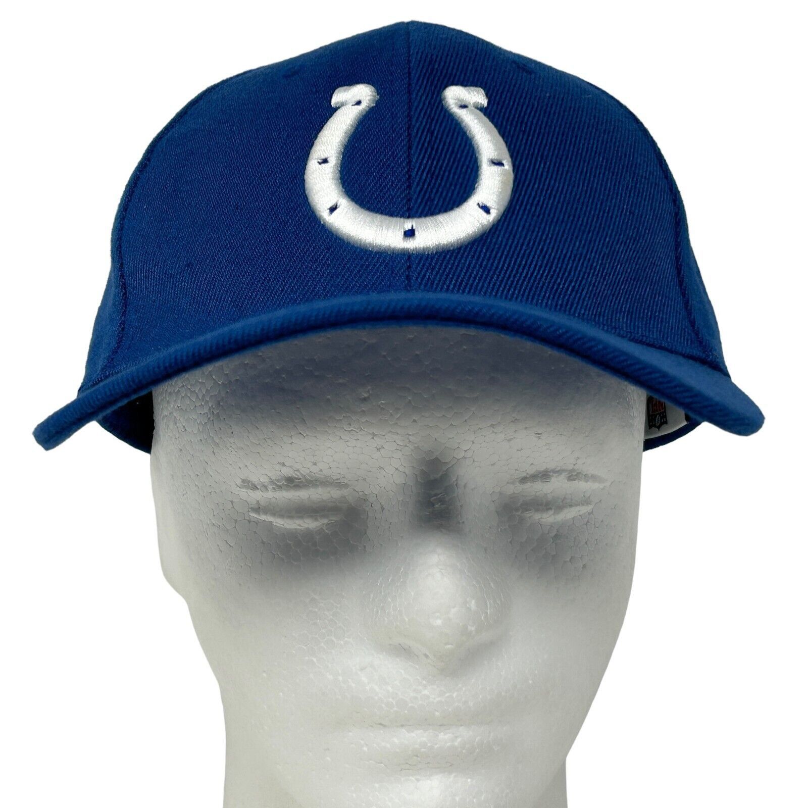 NFL Indianapolis Colts Hat Cap Blue Strapback NFL Team Apparel Size ONE SIZE - 2 Thumbnail