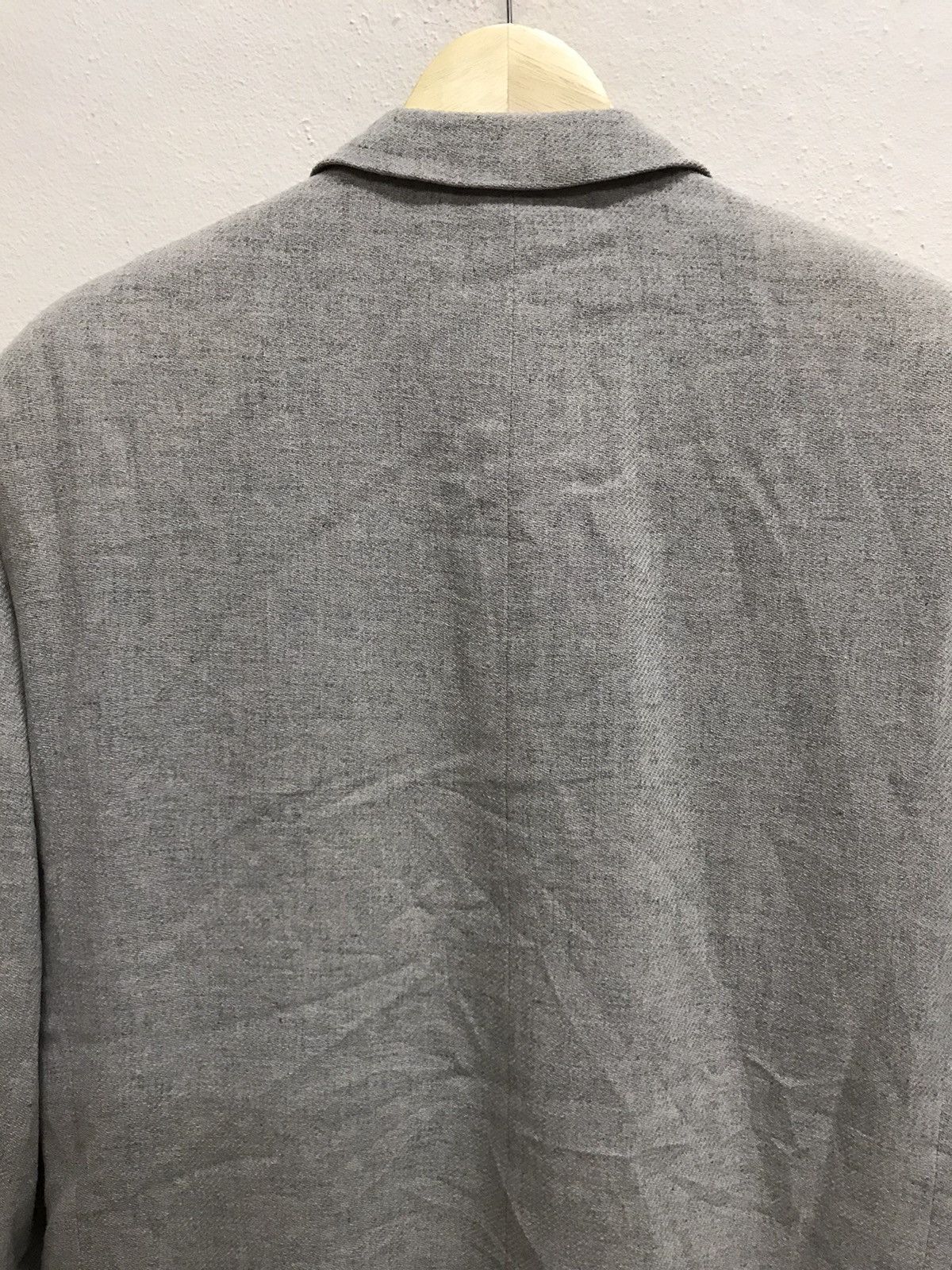 Comme des Garcons Homme Plus AD1993 Comme Des Garcons Homme Plus Wool Blazer Size 42S - 7 Thumbnail