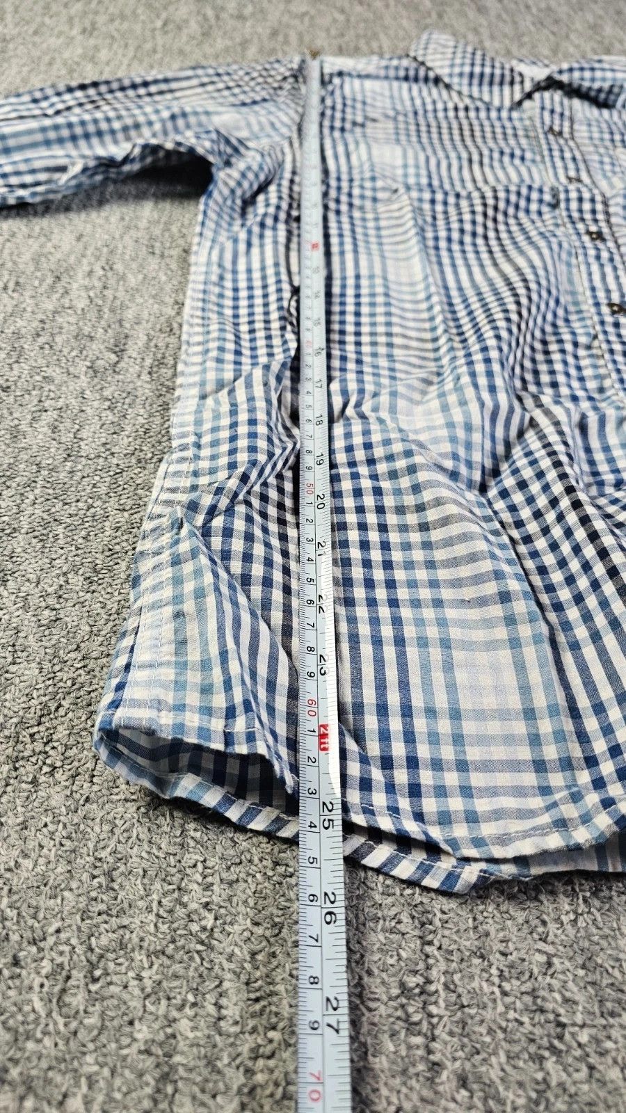 Levi's Levis Two Horse Brand Flannel Button Shirt XL Blue Size US XL / EU 56 / 4 - 10 Thumbnail