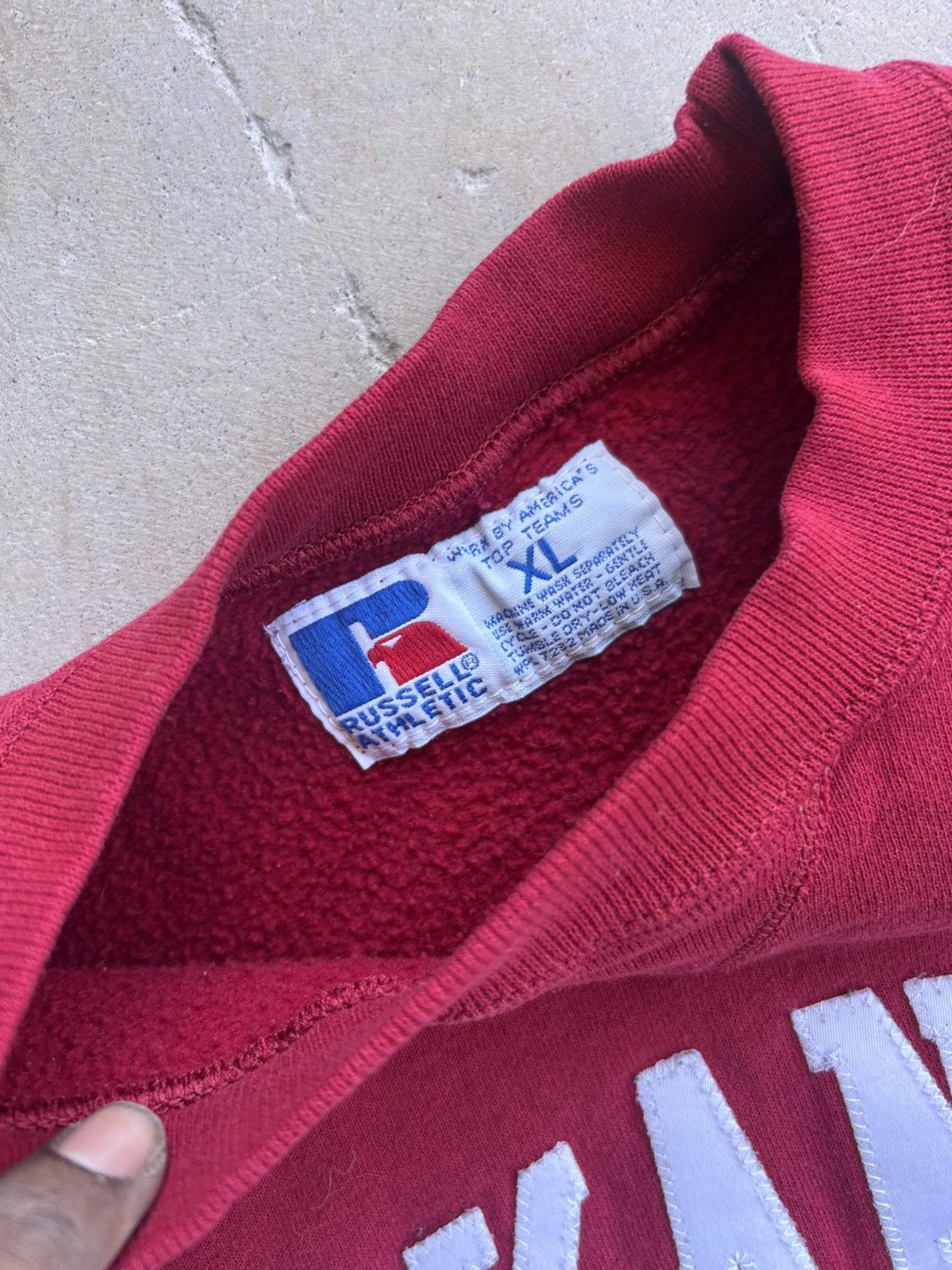 Russell Athletic × Vintage Russell Vintage Arkansas Sweatshirt Size US L / EU 52-54 / 3 - 4 Thumbnail