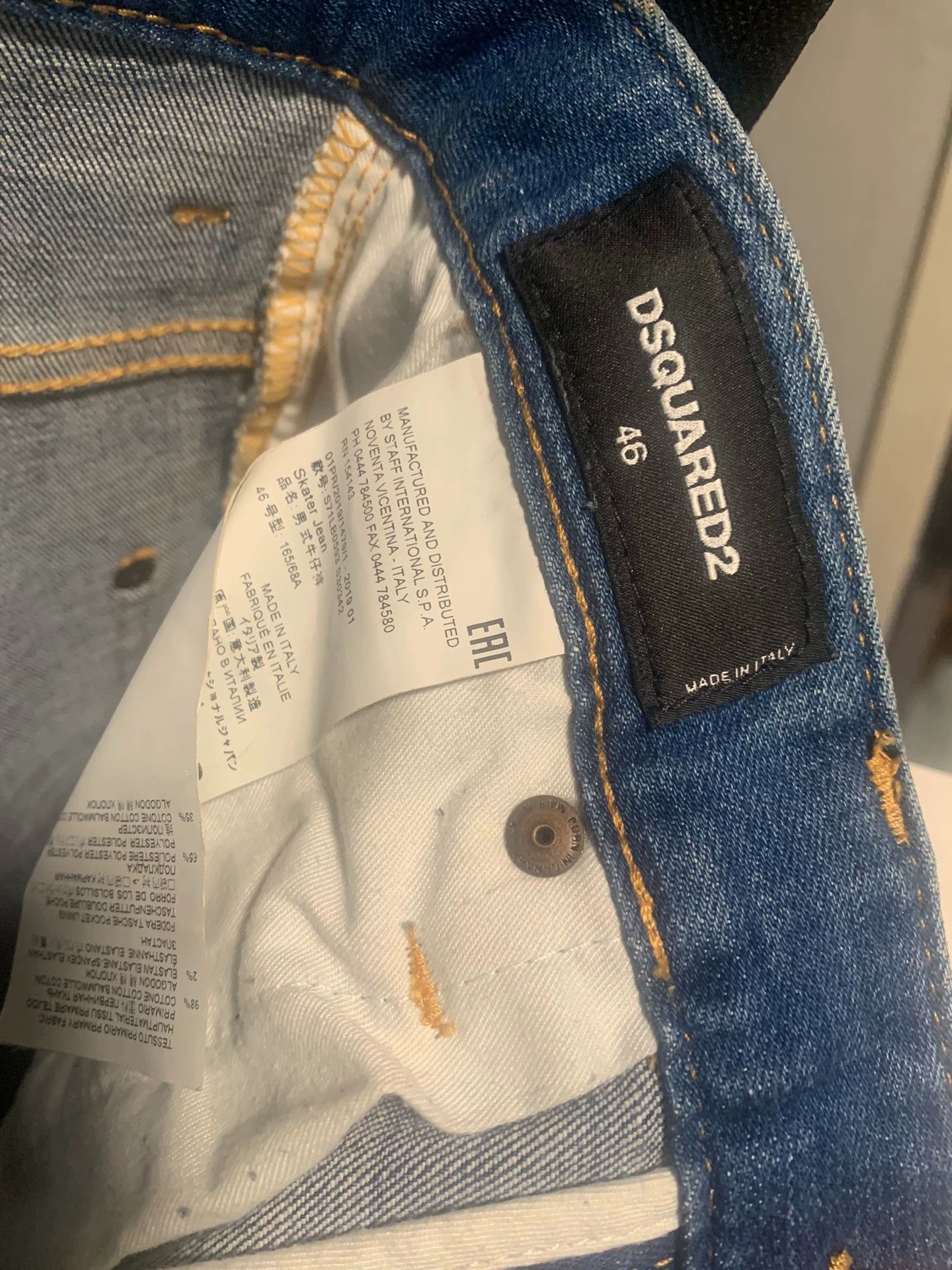 Dsquared2 dsquared2 skater jeans size 46 unworn Size US 30 / EU 46 - 5 Thumbnail